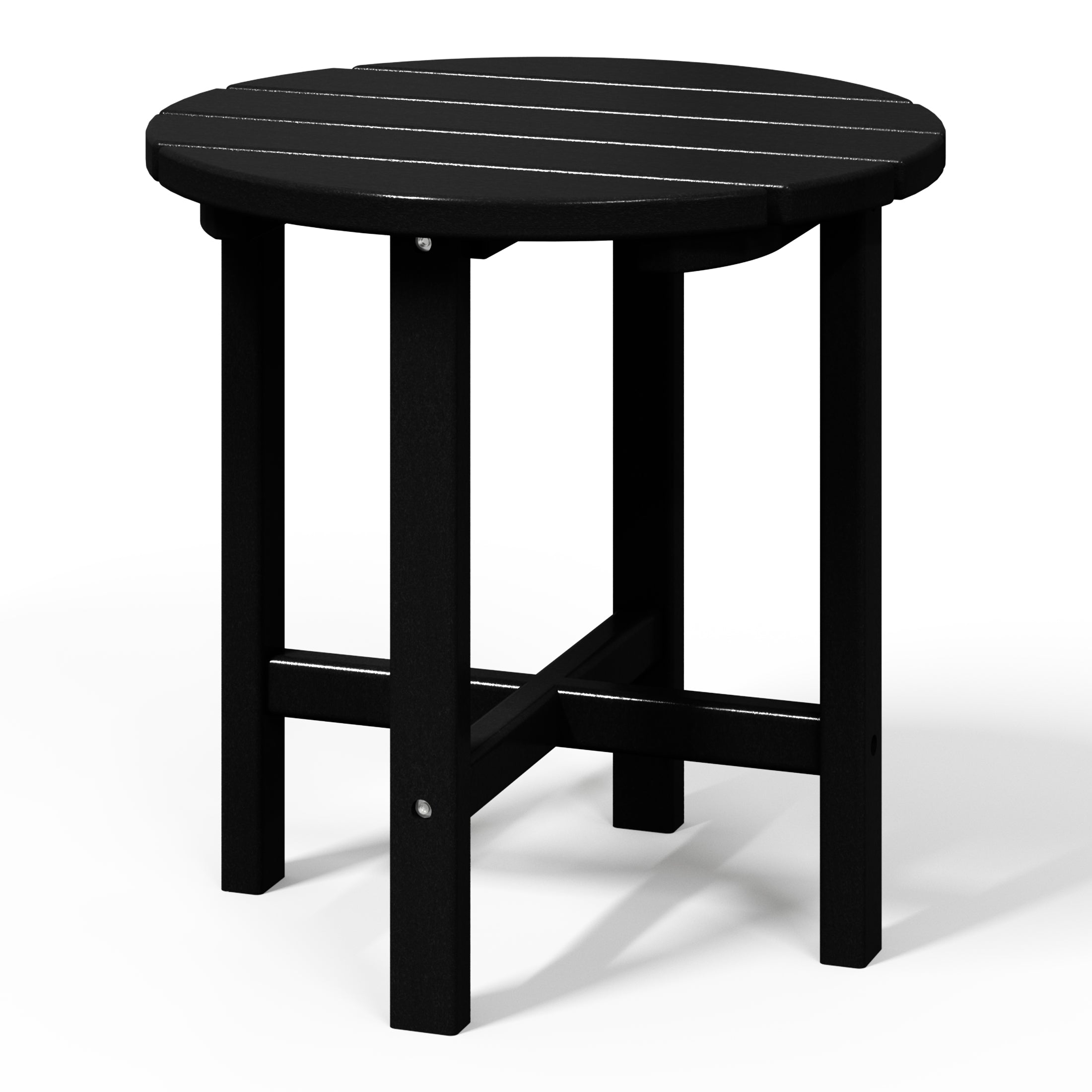 Portside Adirondack Round Outdoor Side Table