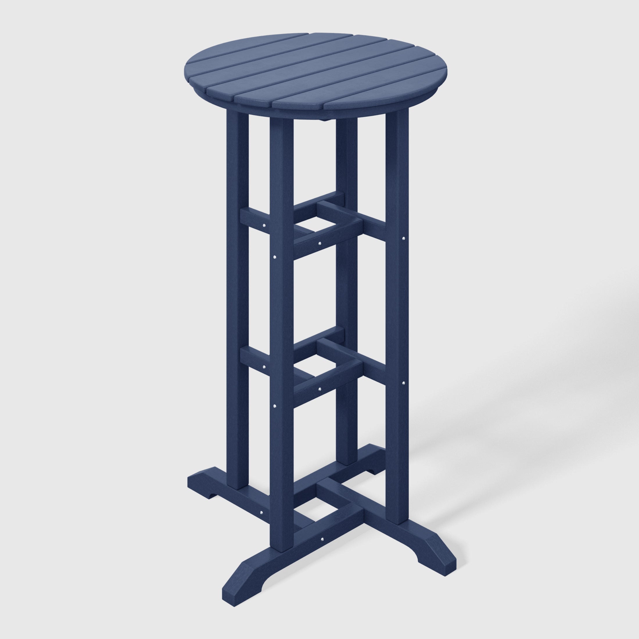 Paradise Outdoor Patio Bar Height Table and Bar Stool 4-Piece Dining Set