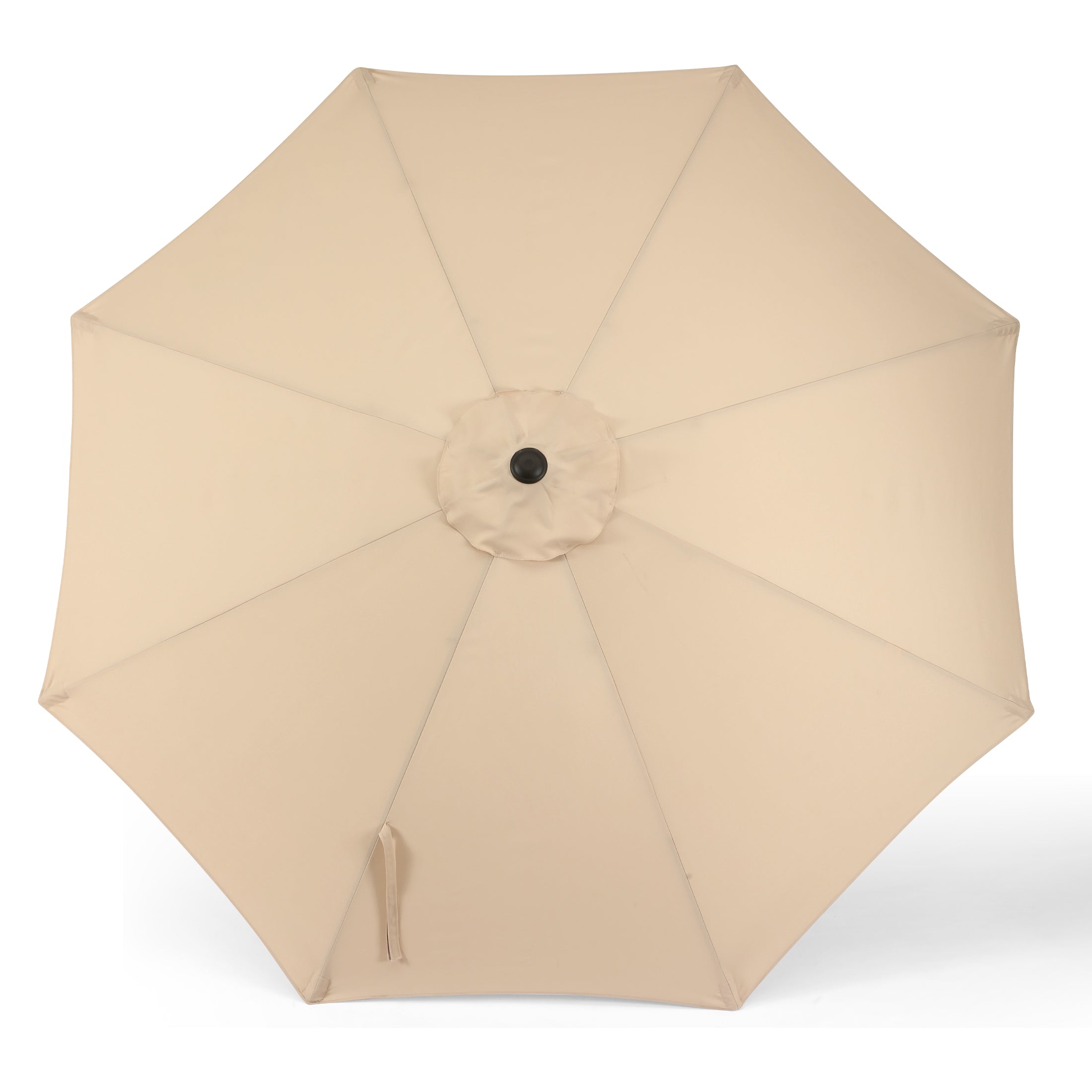 Cabana 9 ft. Patio Table Umbrella with Black color round free standing weight base kit