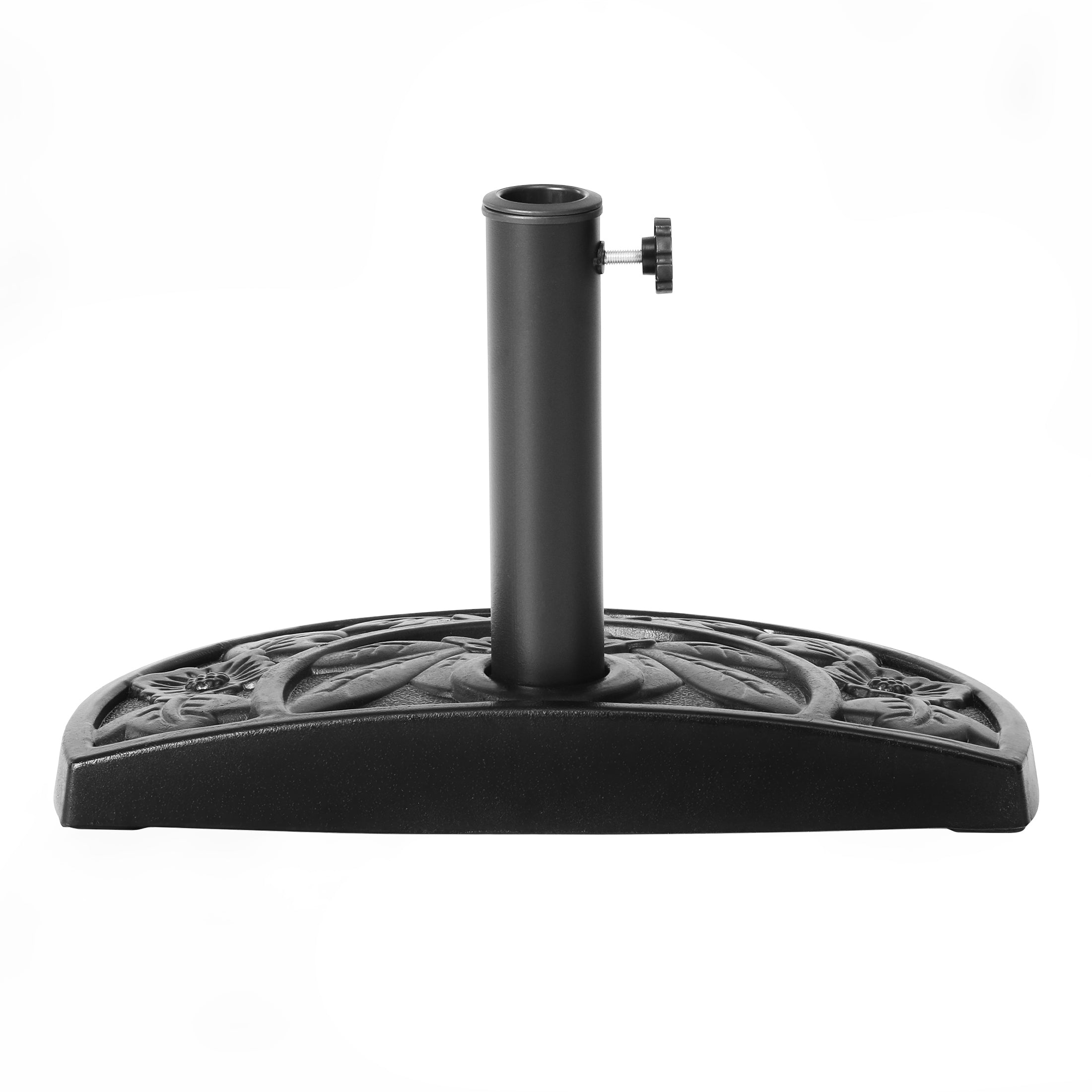 Easton Sturdy Freestanding Resin Umbrella Half Base