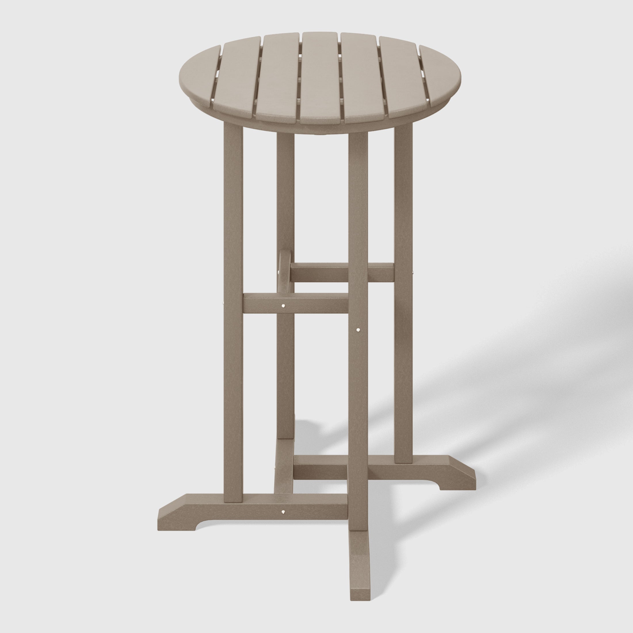 Paradise Outdoor Patio Counter Height Bar Stools Bistro Bar Table 4-Piece Set