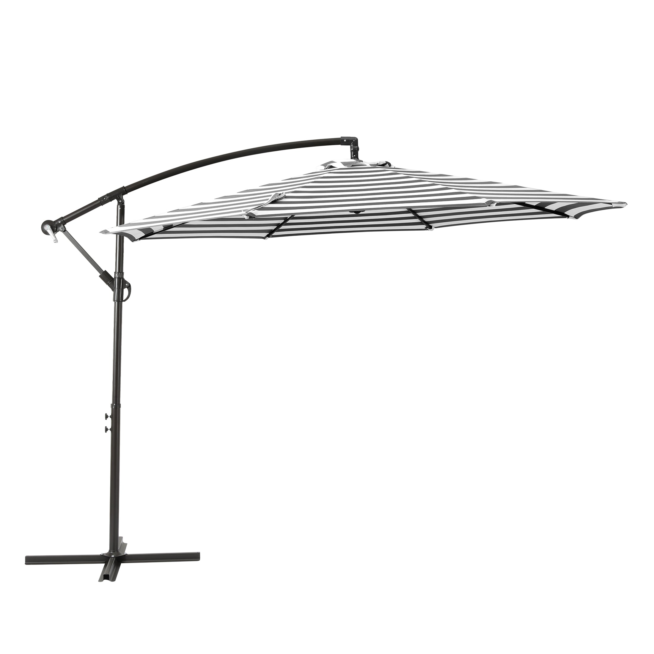Elm 10 ft. Outdoor / Patio Cantilever Hanging Umbrella