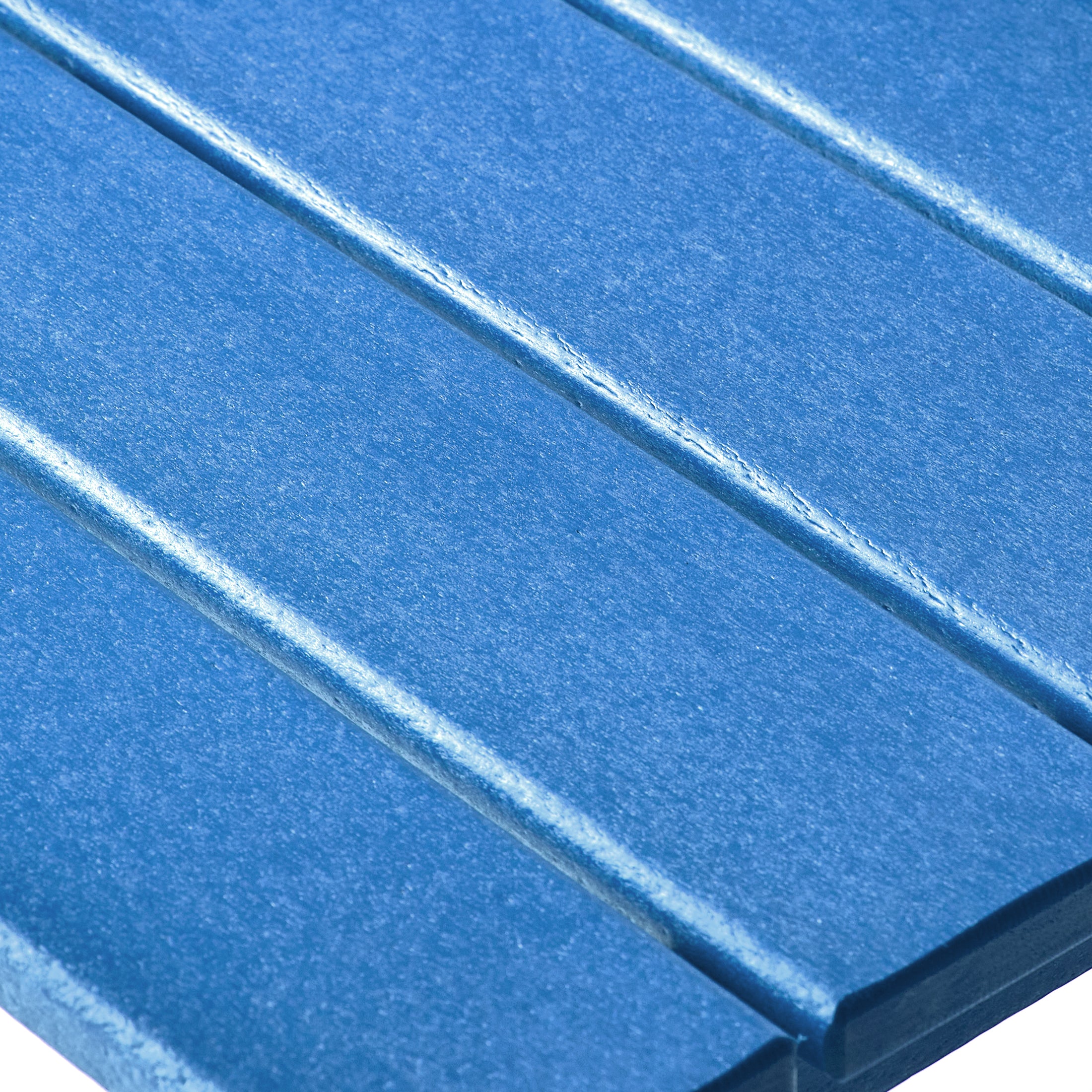 Lakeview 3-Piece Outdoor Patio HDPE Adirondack Chair With Cup Holder and Table Set