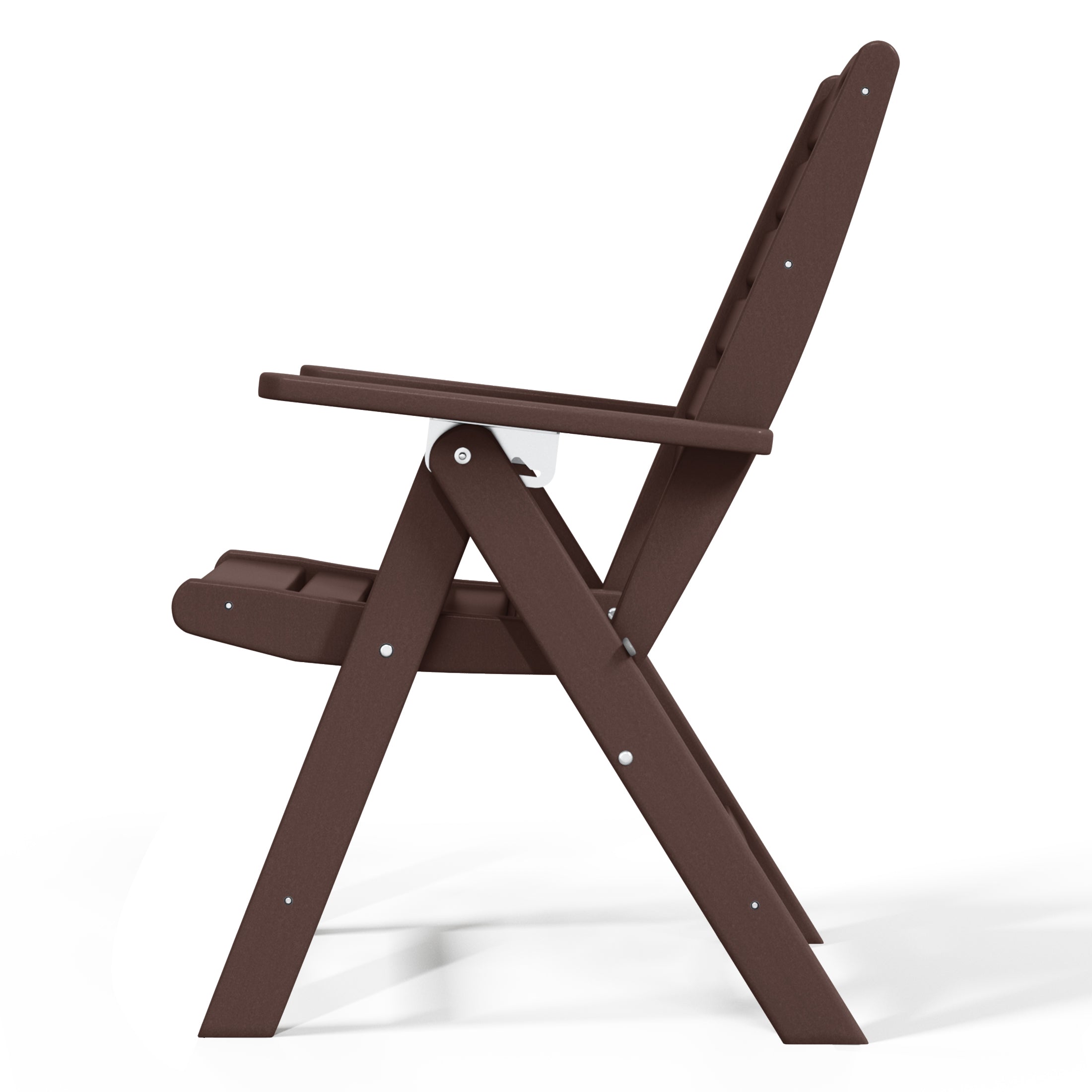 Paradise HDPE Adjustable Highback Folding Patio Dining Chair