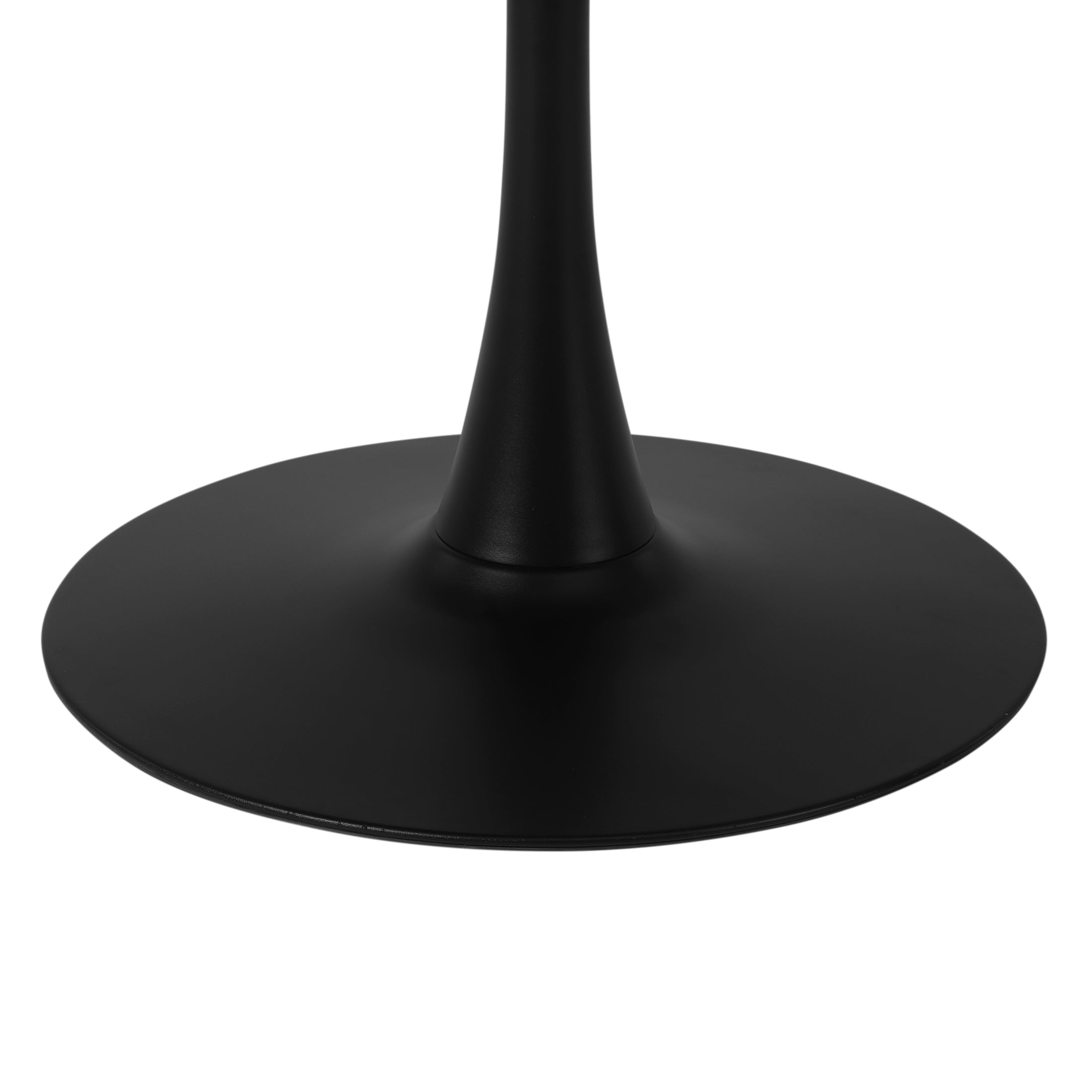 Sunshine 31.5" Round Outdoor Indoor Metal Cocktail Dining Table