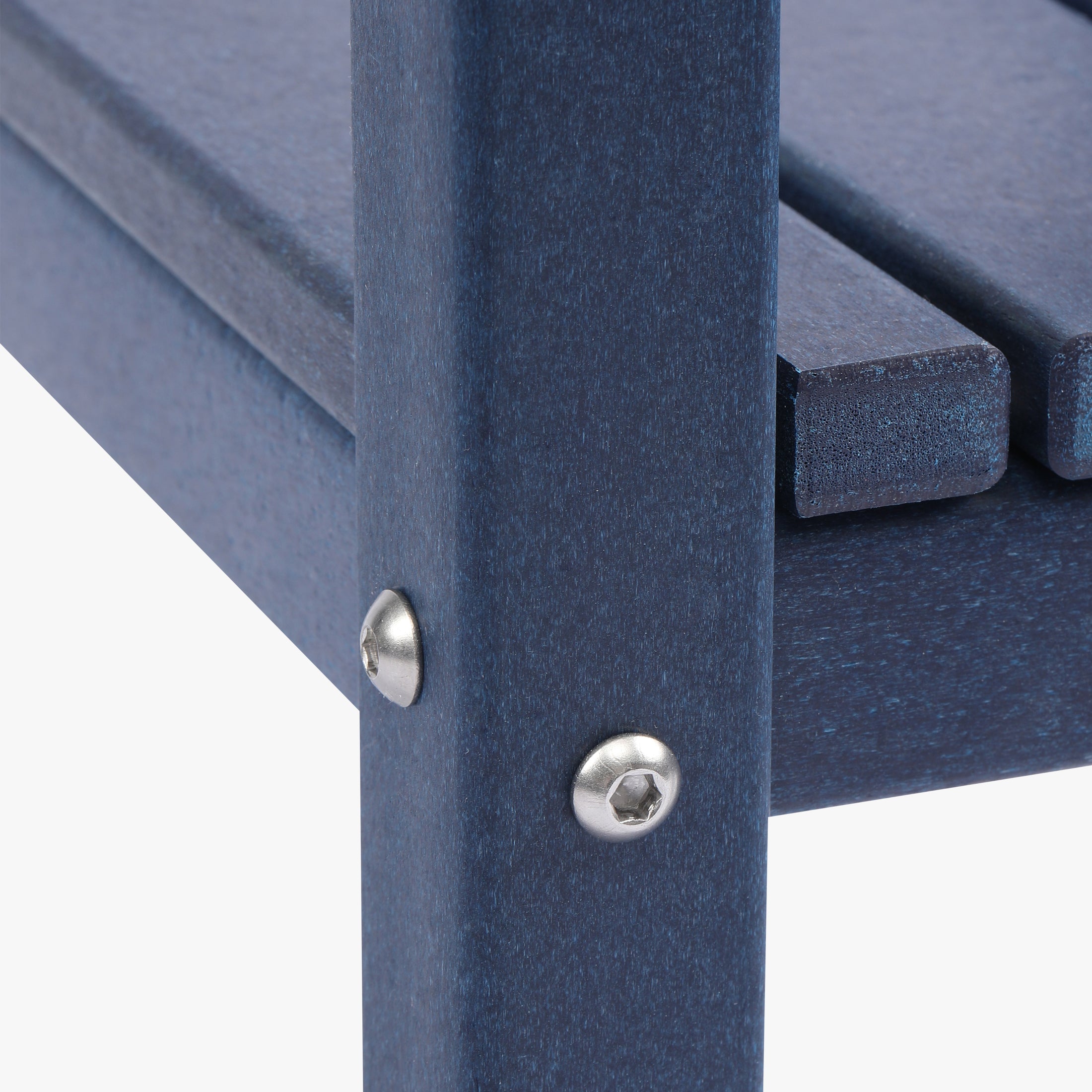 Paradise 36" Outdoor Adirondack HDPE 2-Tier Patio Side Table