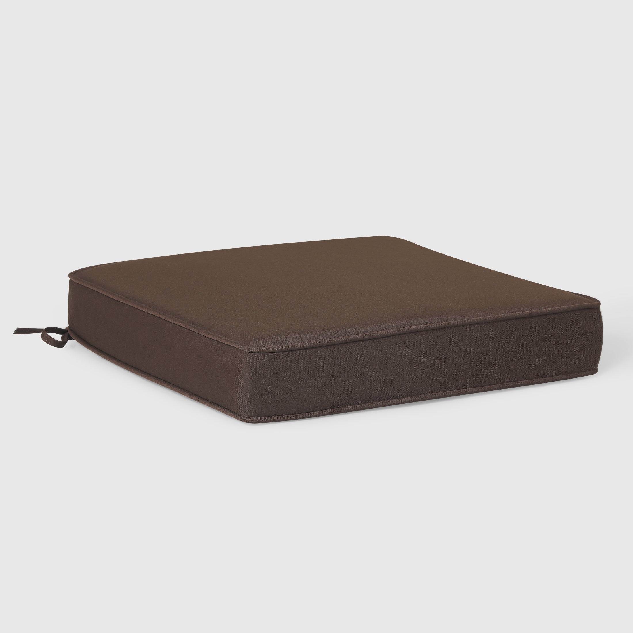 Harmony Outdoor Patio Furniture Seat Chair Square Cushions with Piping. Set of 2, 20" x 19"