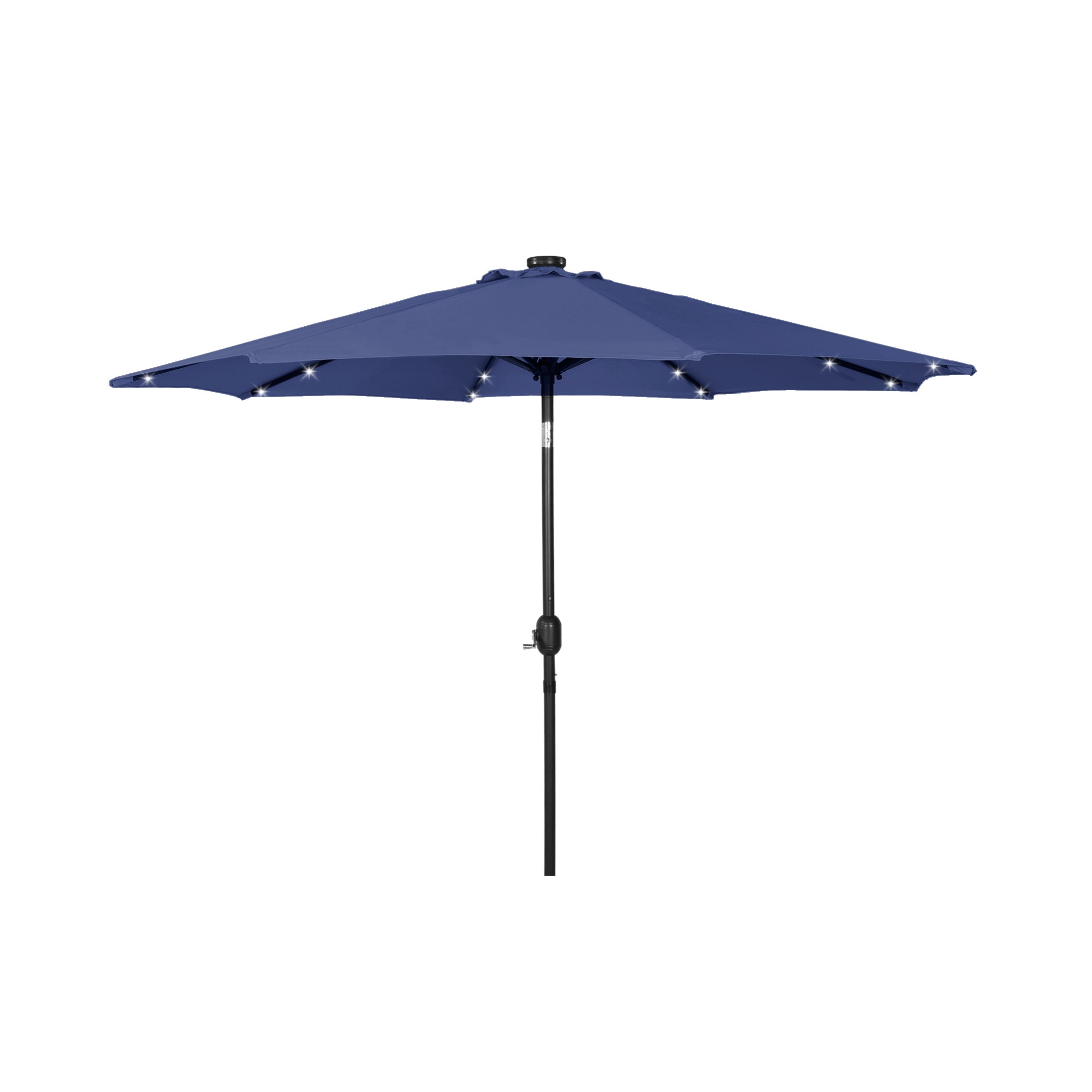 Westlake 9 ft. Patio Solar Power LED lights Market Umbrella