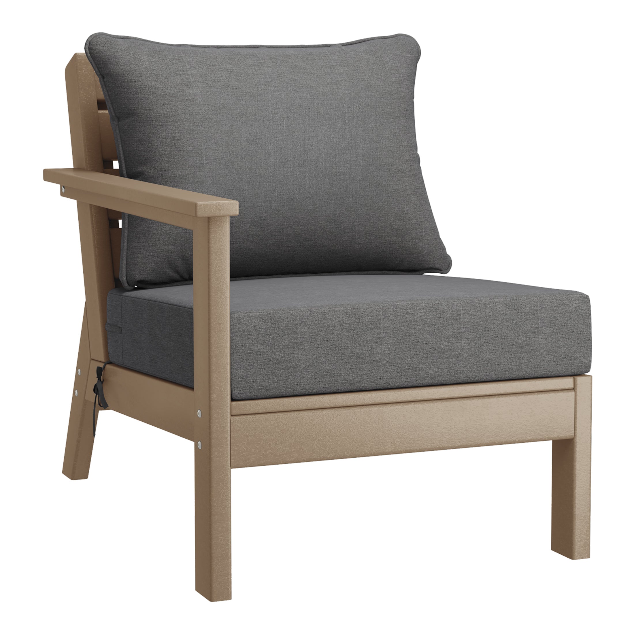 Portsmouth Outdoor 6-Piece Modular Sectional Patio Furniture Sofa Set