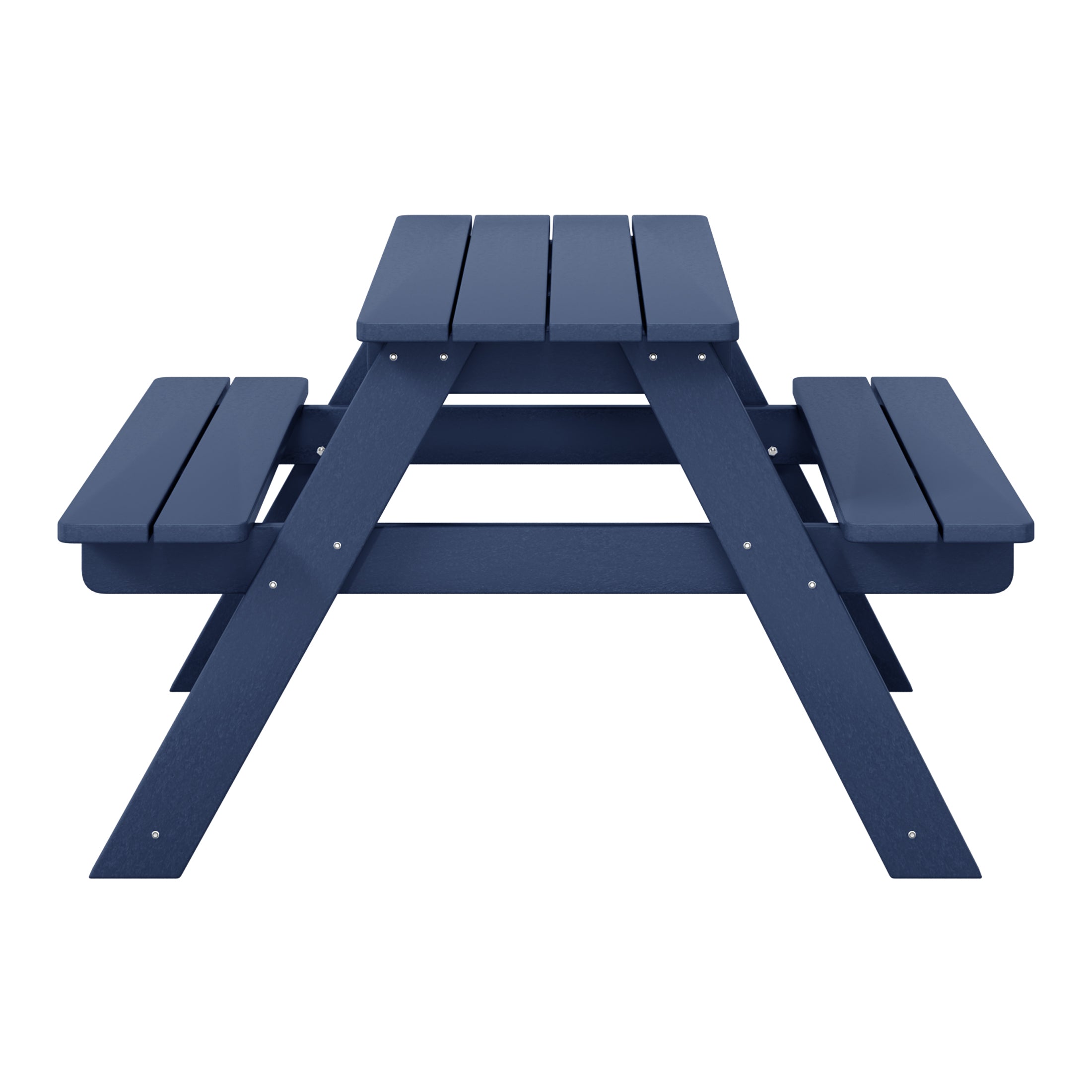 Paradise Outdoor Patio Kids HDPE Bench Picnic Table