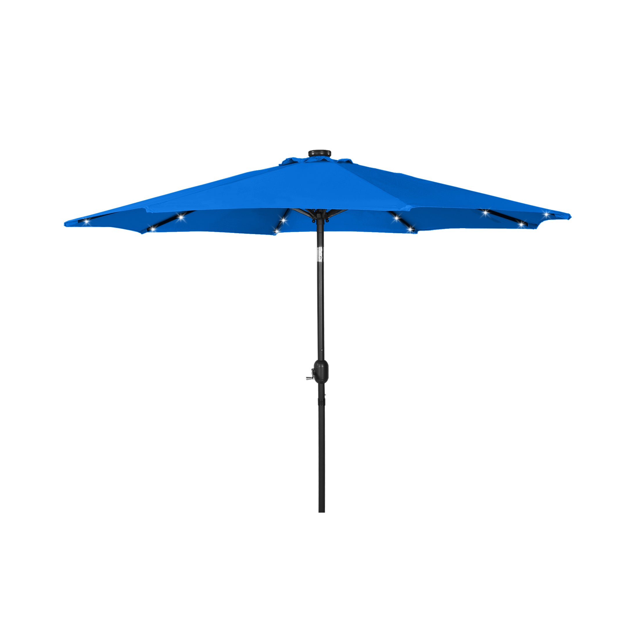 Westlake 9 ft. Patio Solar Power LED lights Market Umbrella