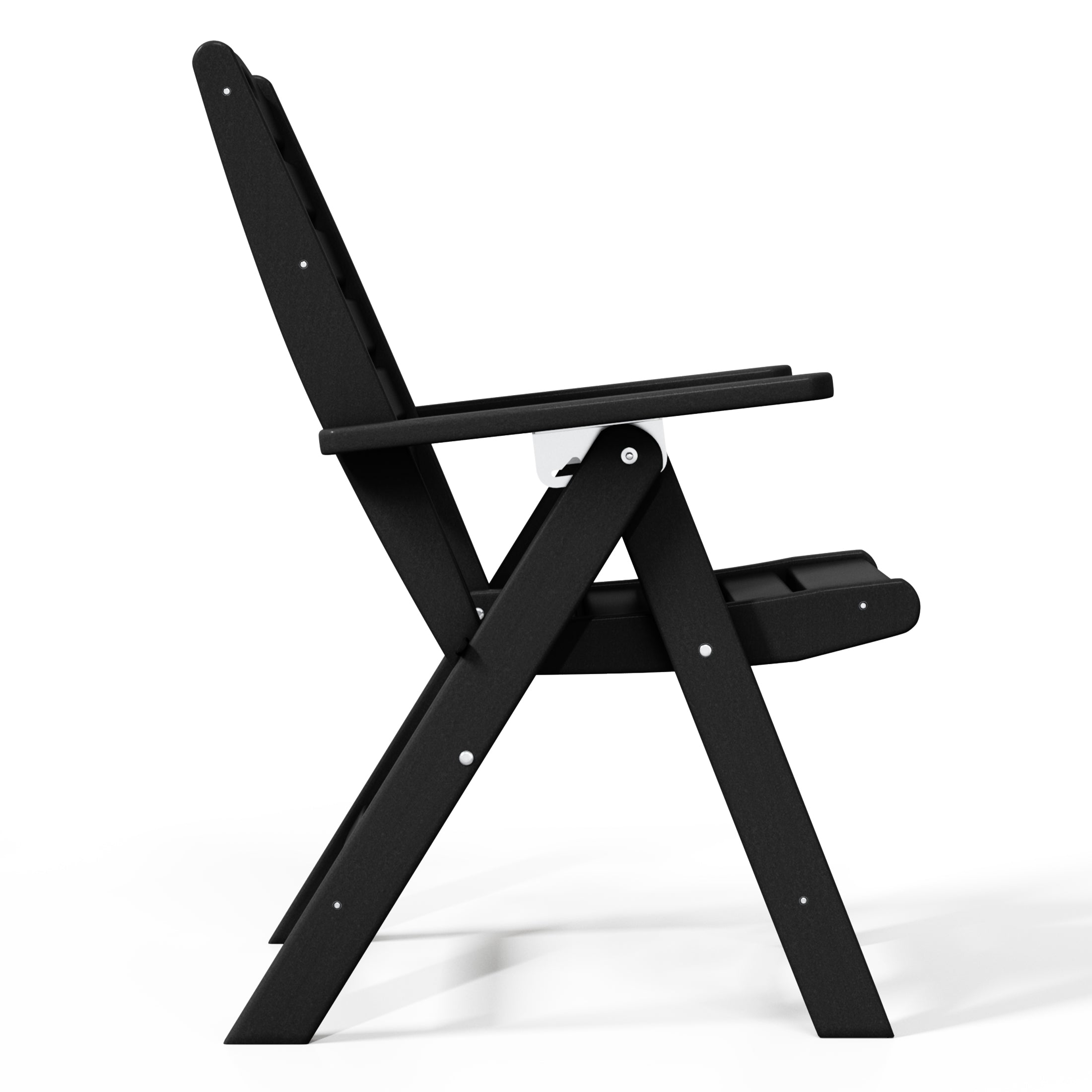 Paradise HDPE Adjustable Highback Folding Patio Dining Chair