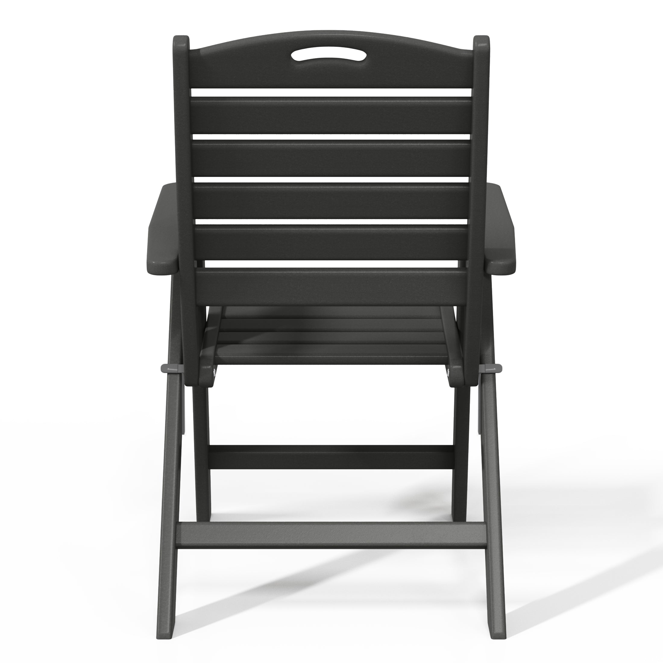 Paradise HDPE Adjustable Highback Folding Patio Dining Chair