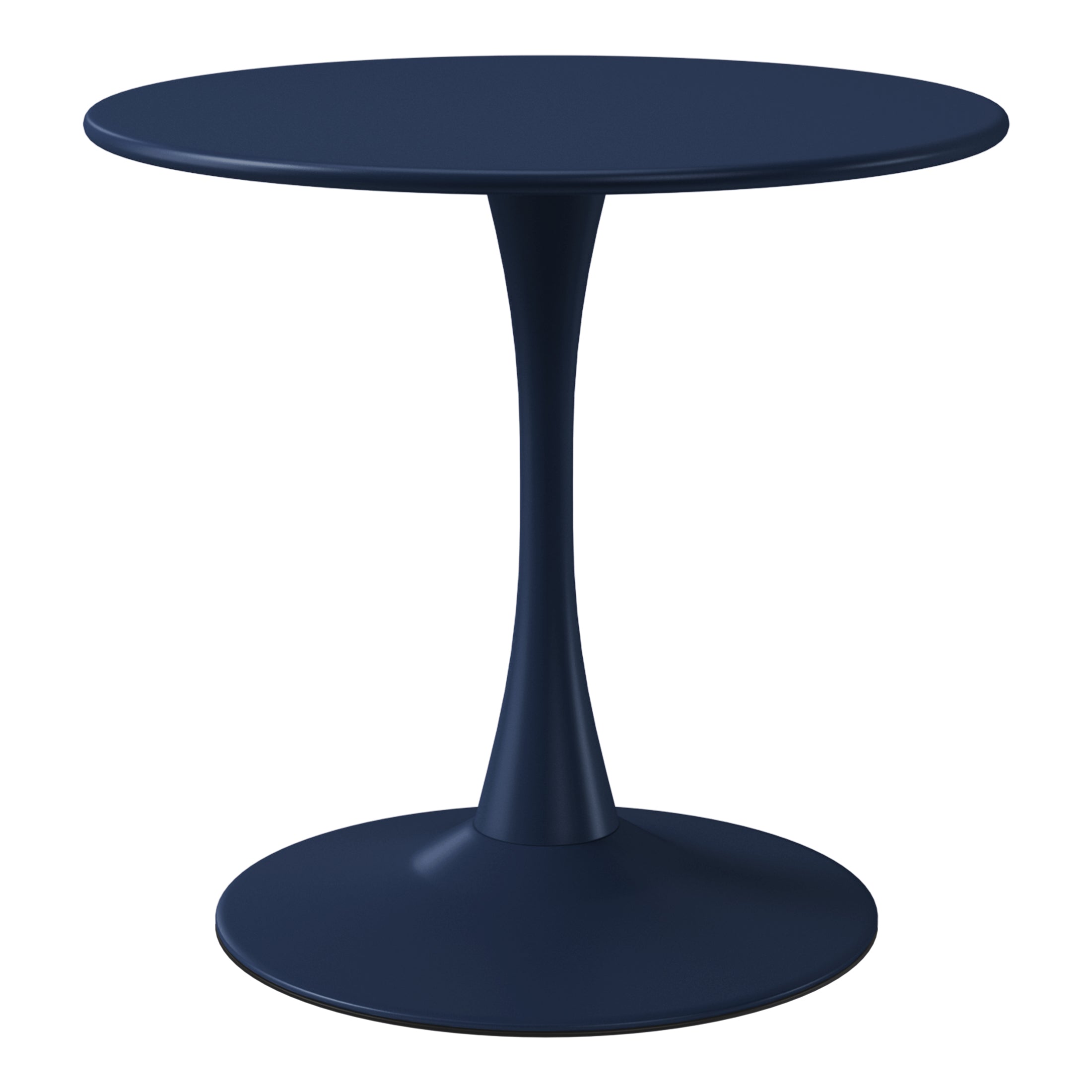 Sunshine 5-Piece Outdoor Indoor Round Metal Patio Dining Table Set With Stackable Patio Chairs