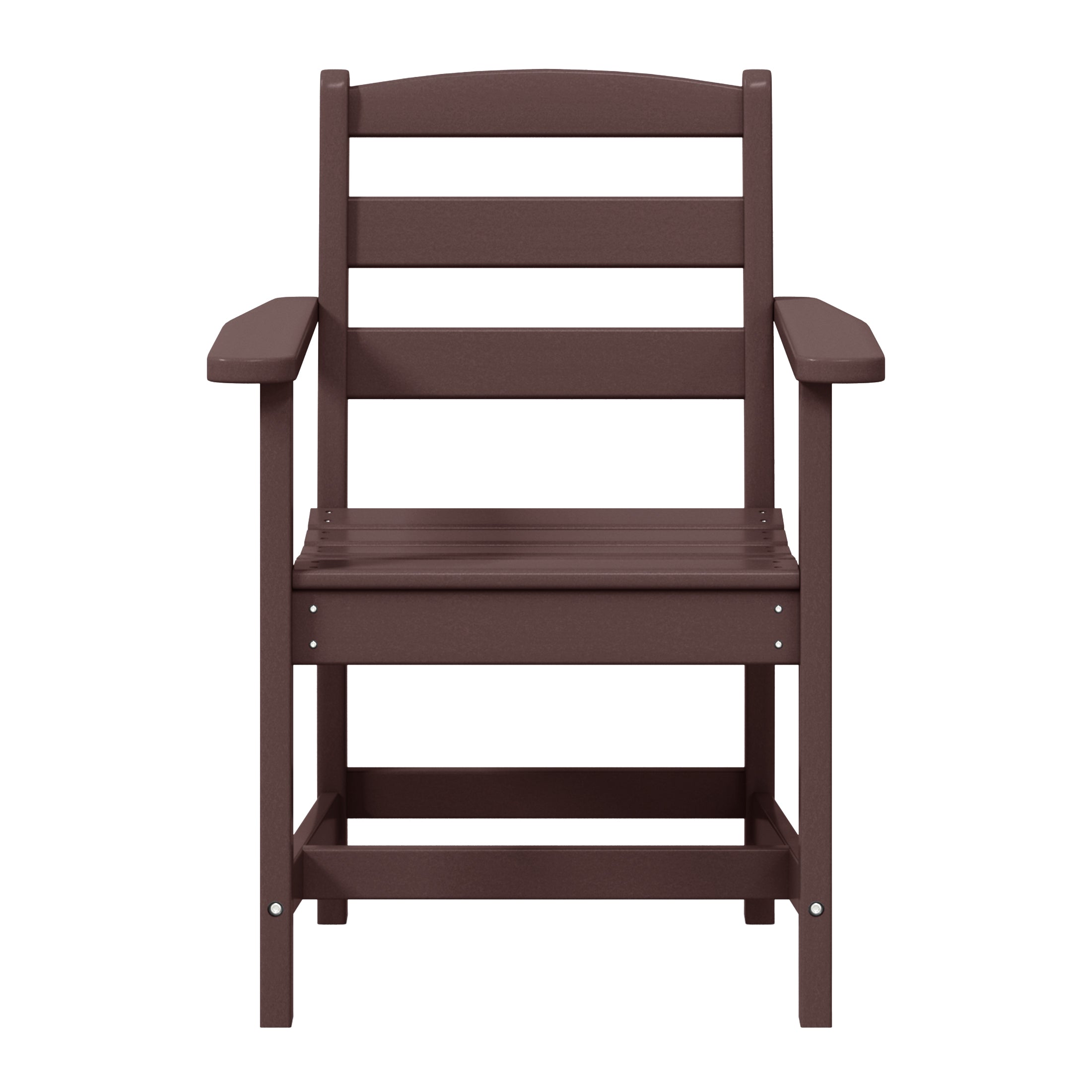 Palms Outdoor HDPE Patio Classic Dining Arm Chair