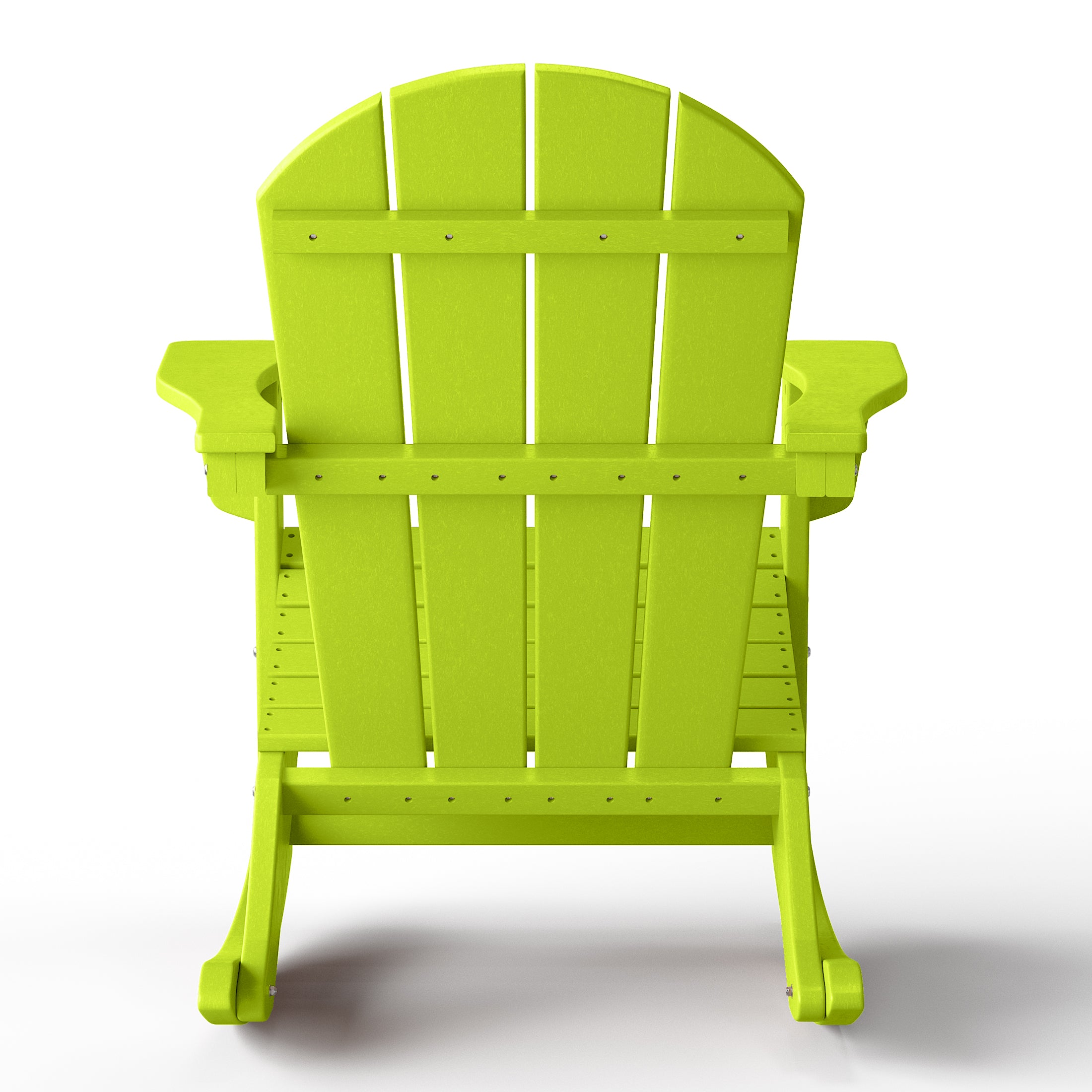 Paradise 2 piece set Outdoor / Patio Poly Adirondack rocking chairs ( 2 seater )