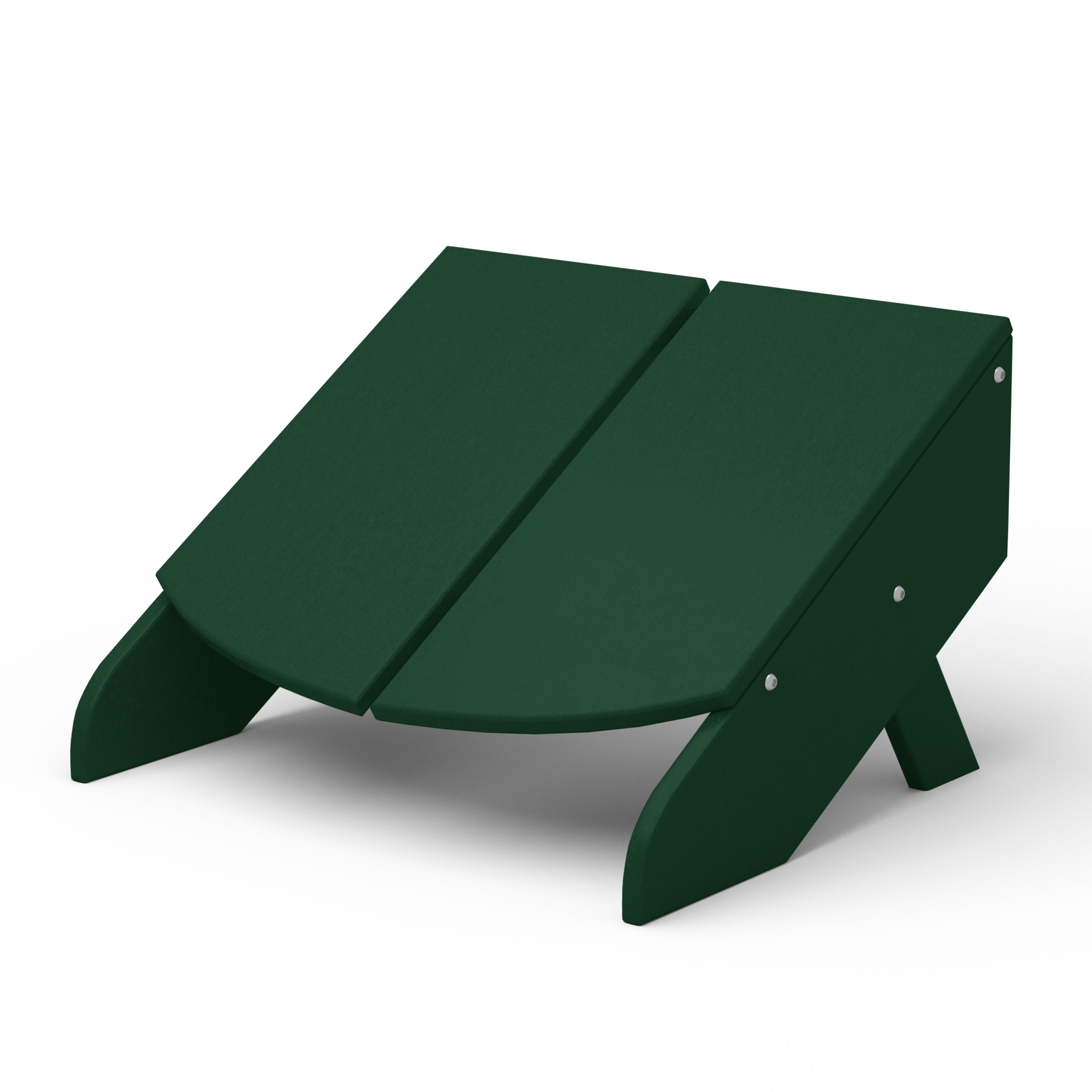 Seaview Modern HDPE Plastic Folding Patio Adirondack Ottoman