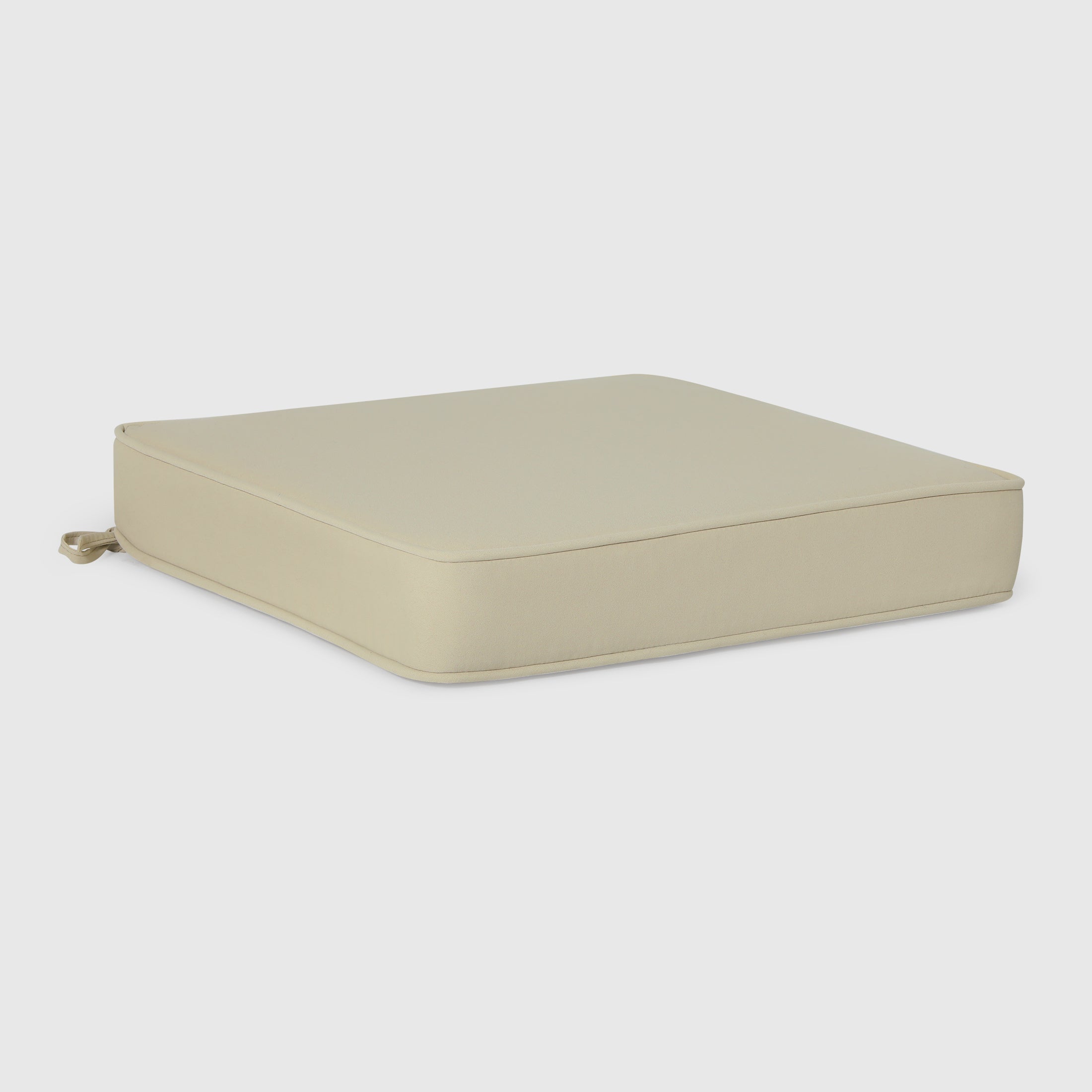 Harmony Outdoor Patio Furniture Seat Chair Square Cushions with Piping. Set of 2, 20" x 19"