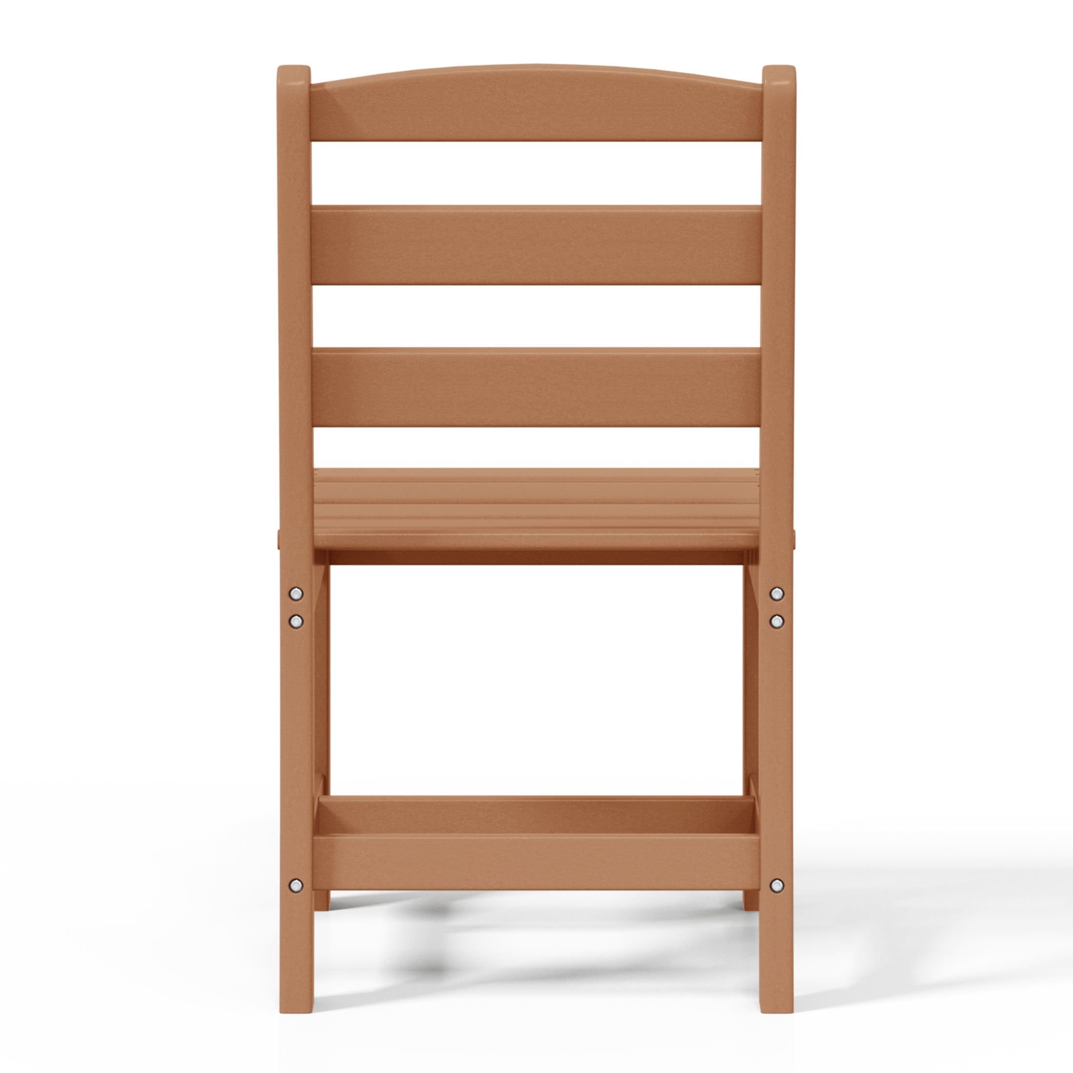 Palms Outdoor HDPE Patio Classic Armless Dining Side Chair