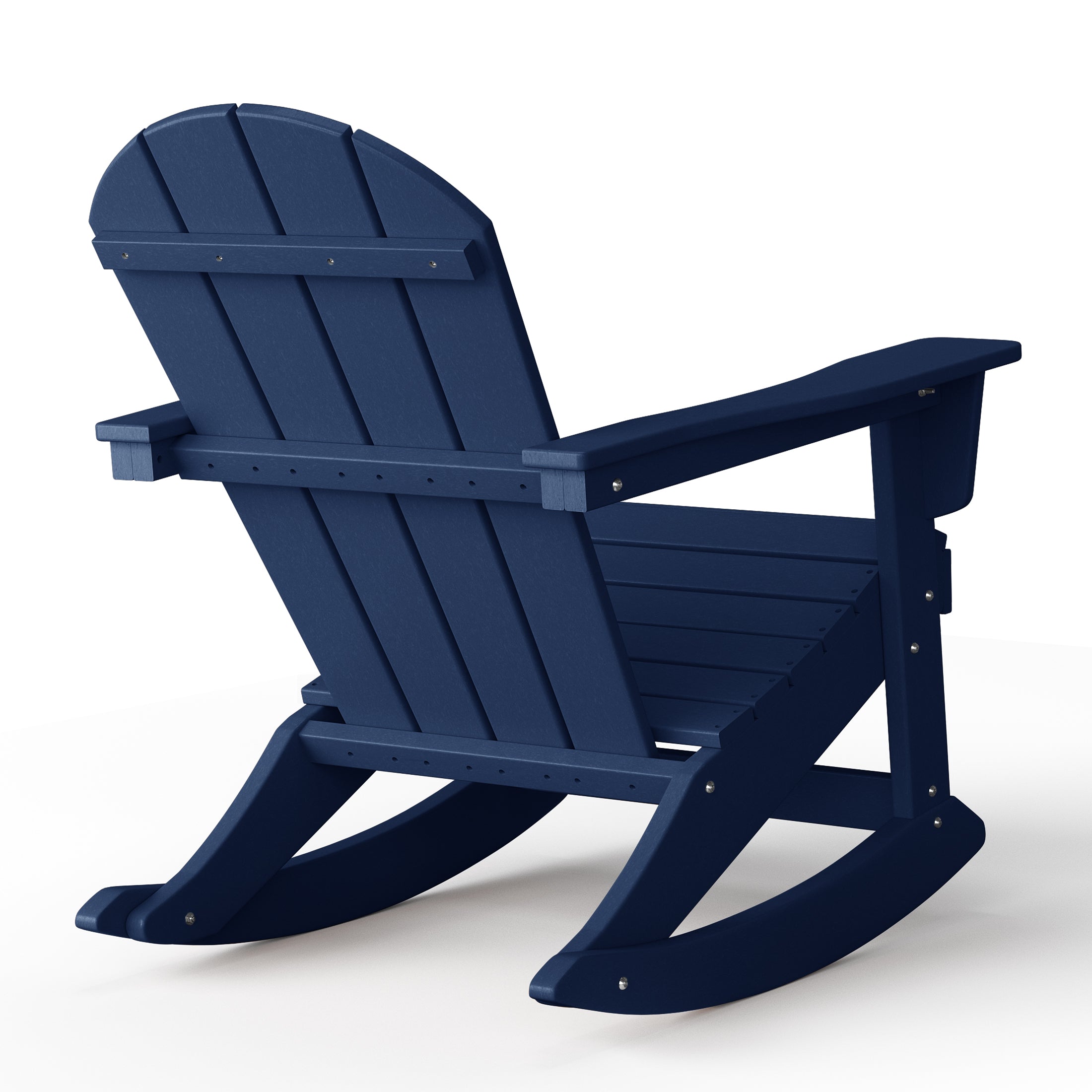 Paradise 2 piece set Outdoor / Patio Poly Adirondack rocking chairs ( 2 seater )