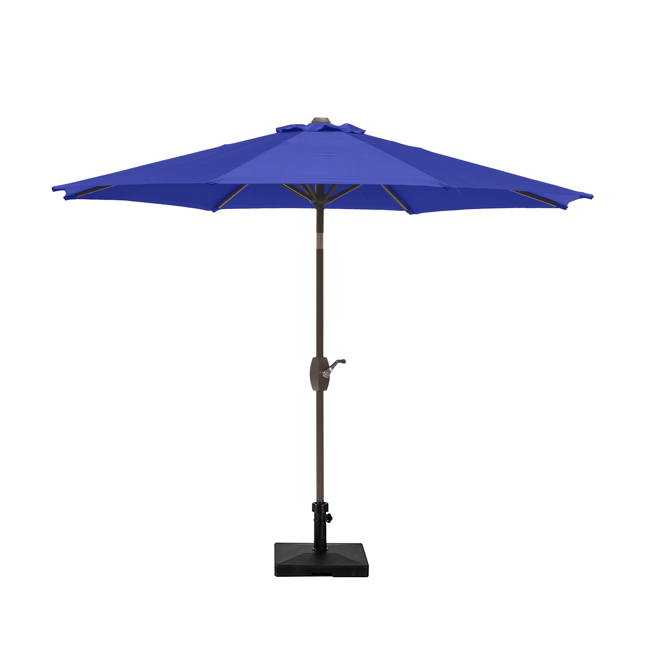Cabana 9 ft. Patio Table Umbrella with 50 lbs concrete weight base kit