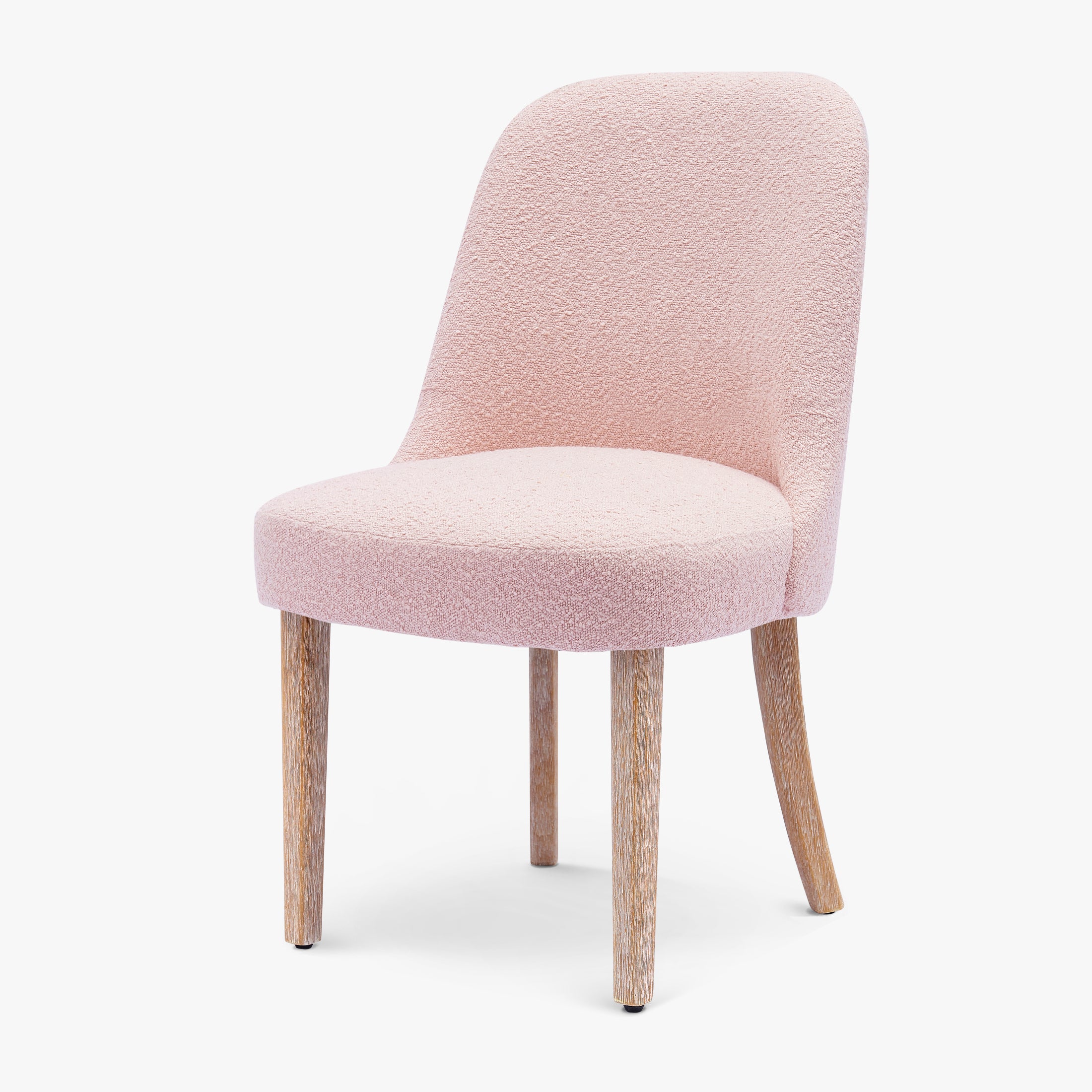 Amélie Mid-Century Modern Upholstered Boucle Dining Chair