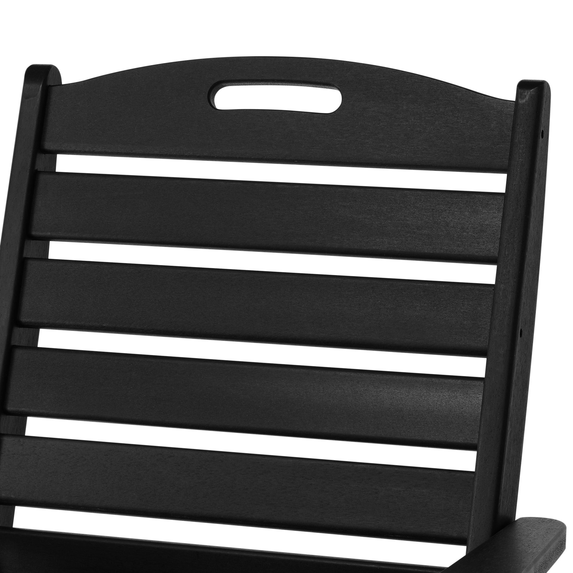 Cayman HDPE Adjustable Highback Folding Outdoor Patio Dining Chairs Set of 2