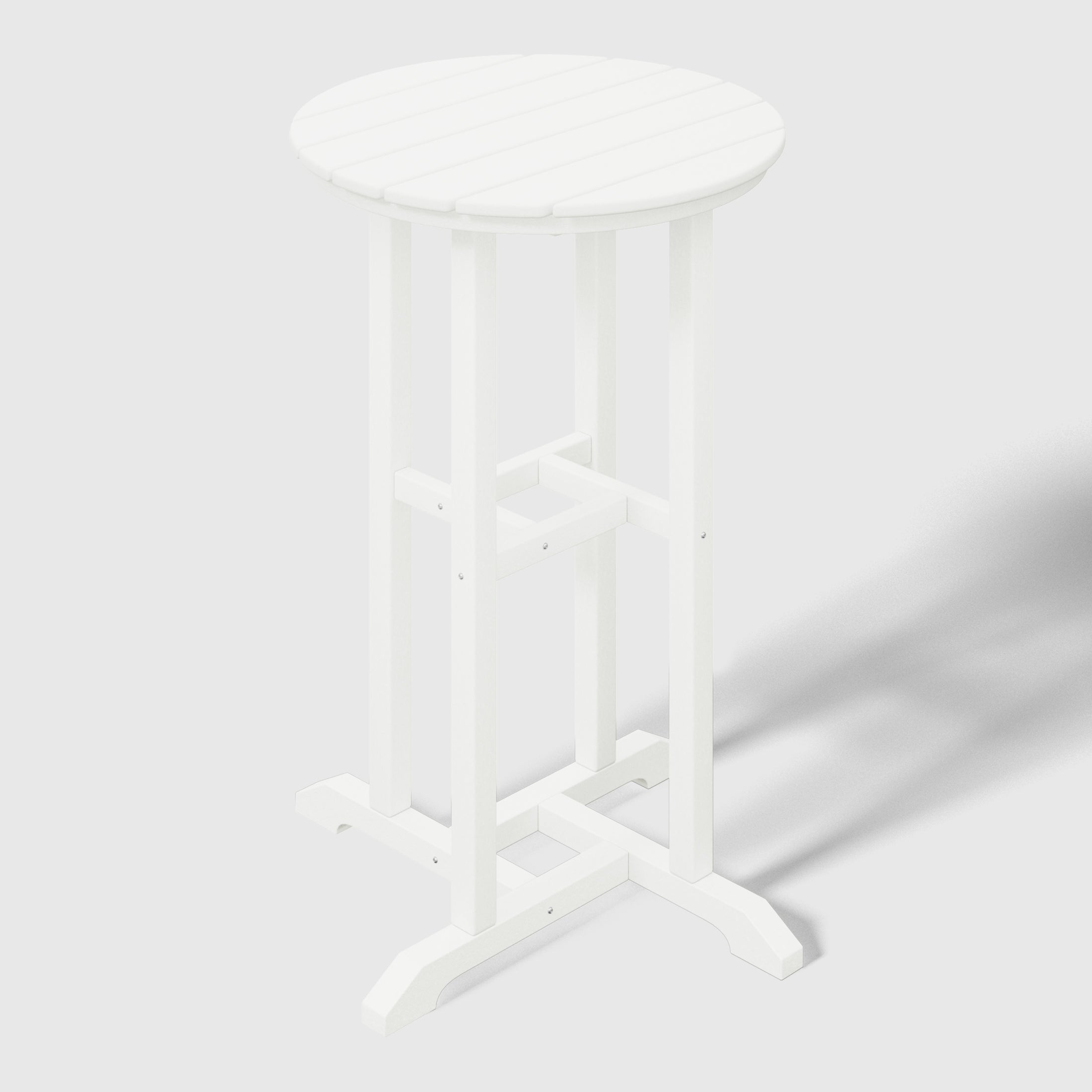 Paradise Outdoor Patio Counter Height Bar Stools Bistro Bar Table 4-Piece Set