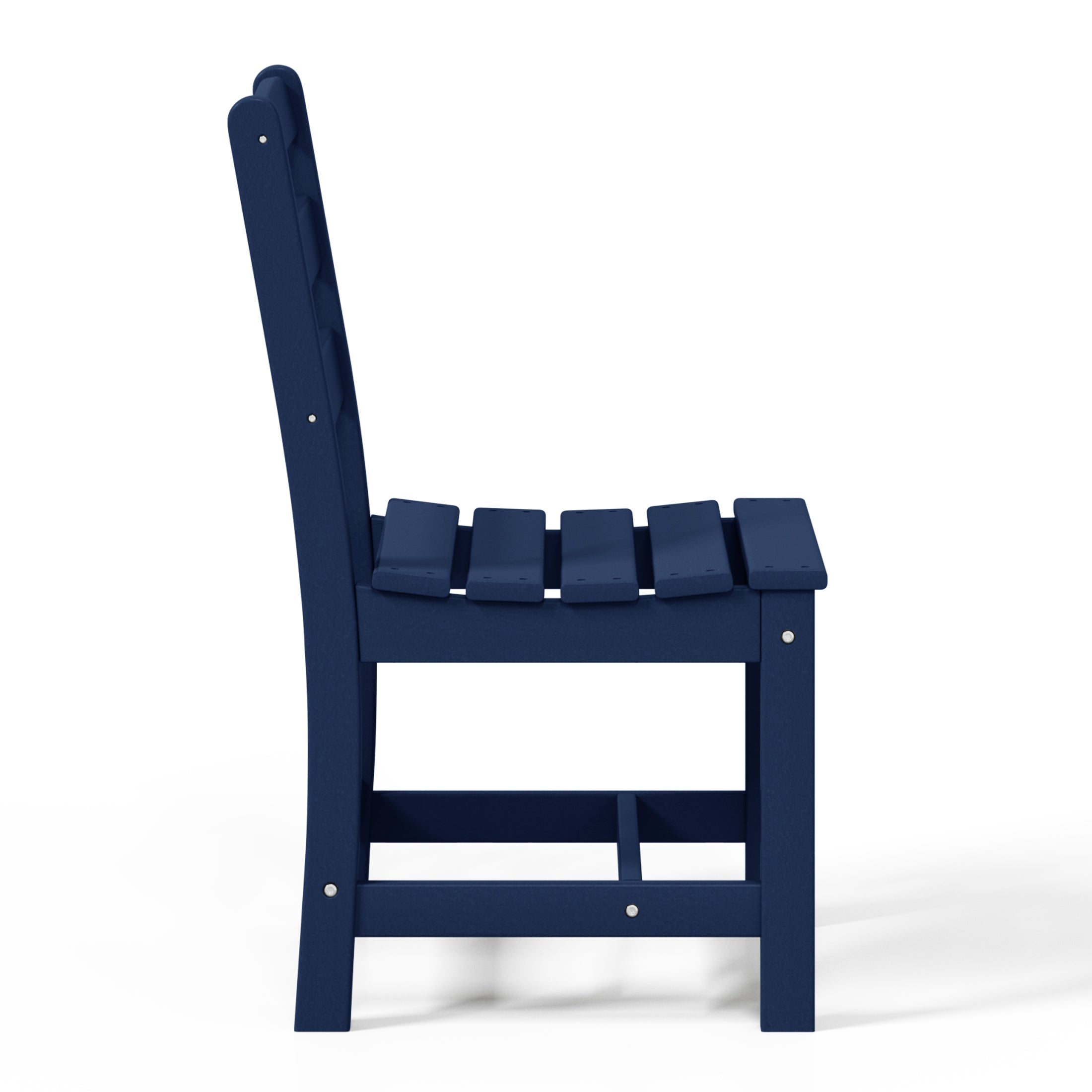Palms Outdoor HDPE Patio Classic Armless Dining Side Chair