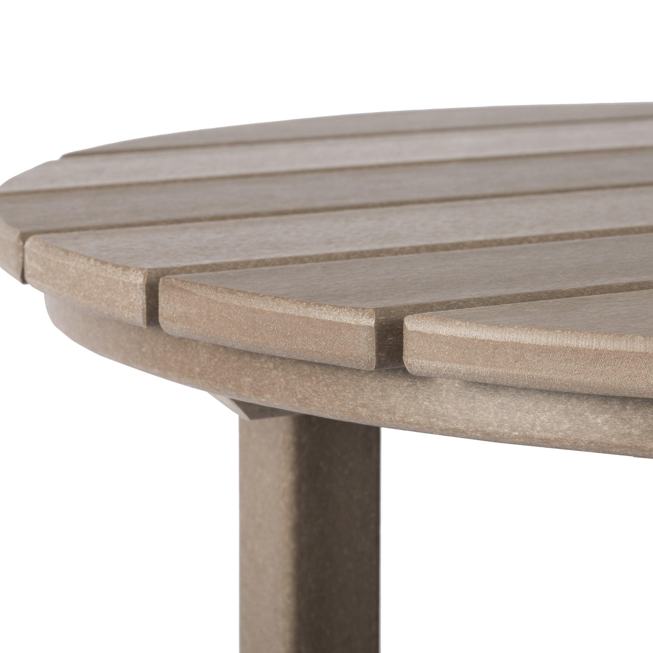Paradise 37" Counter Height Round Outdoor Patio Cocktail Bar Table - Costaelm