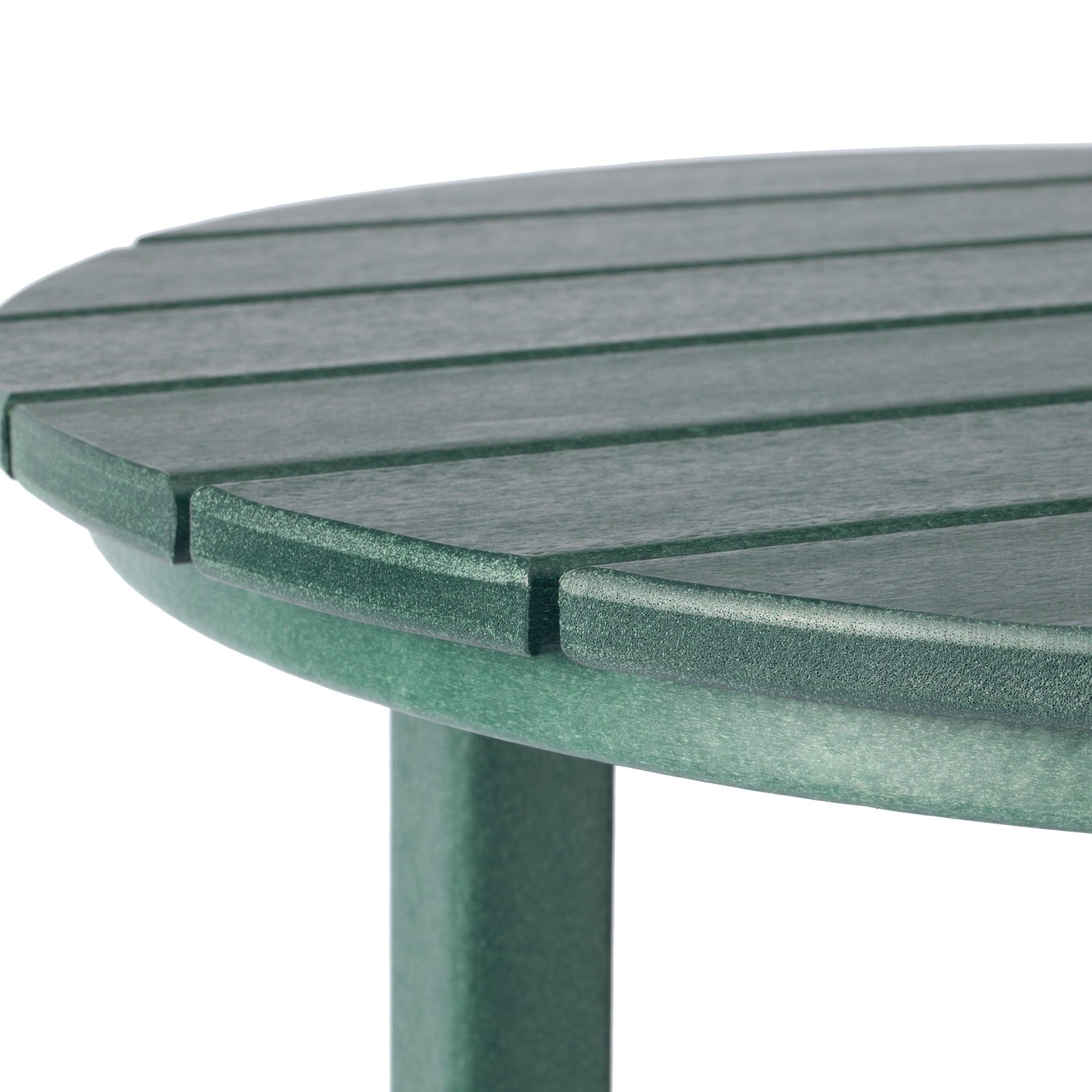 Paradise 37" Counter Height Round Outdoor Patio Cocktail Bar Table - Costaelm