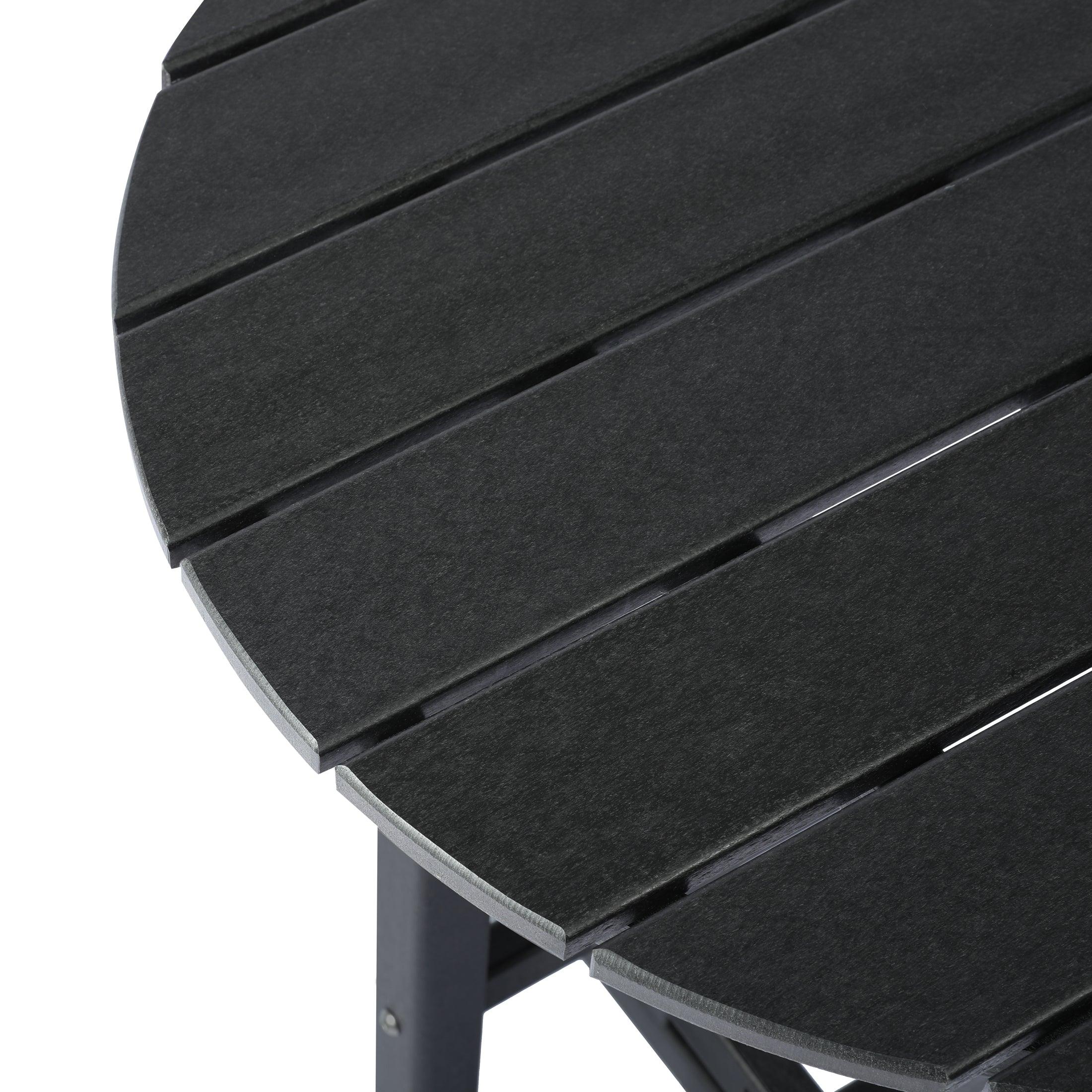 Paradise 37" Counter Height Round Outdoor Patio Cocktail Bar Table - Costaelm