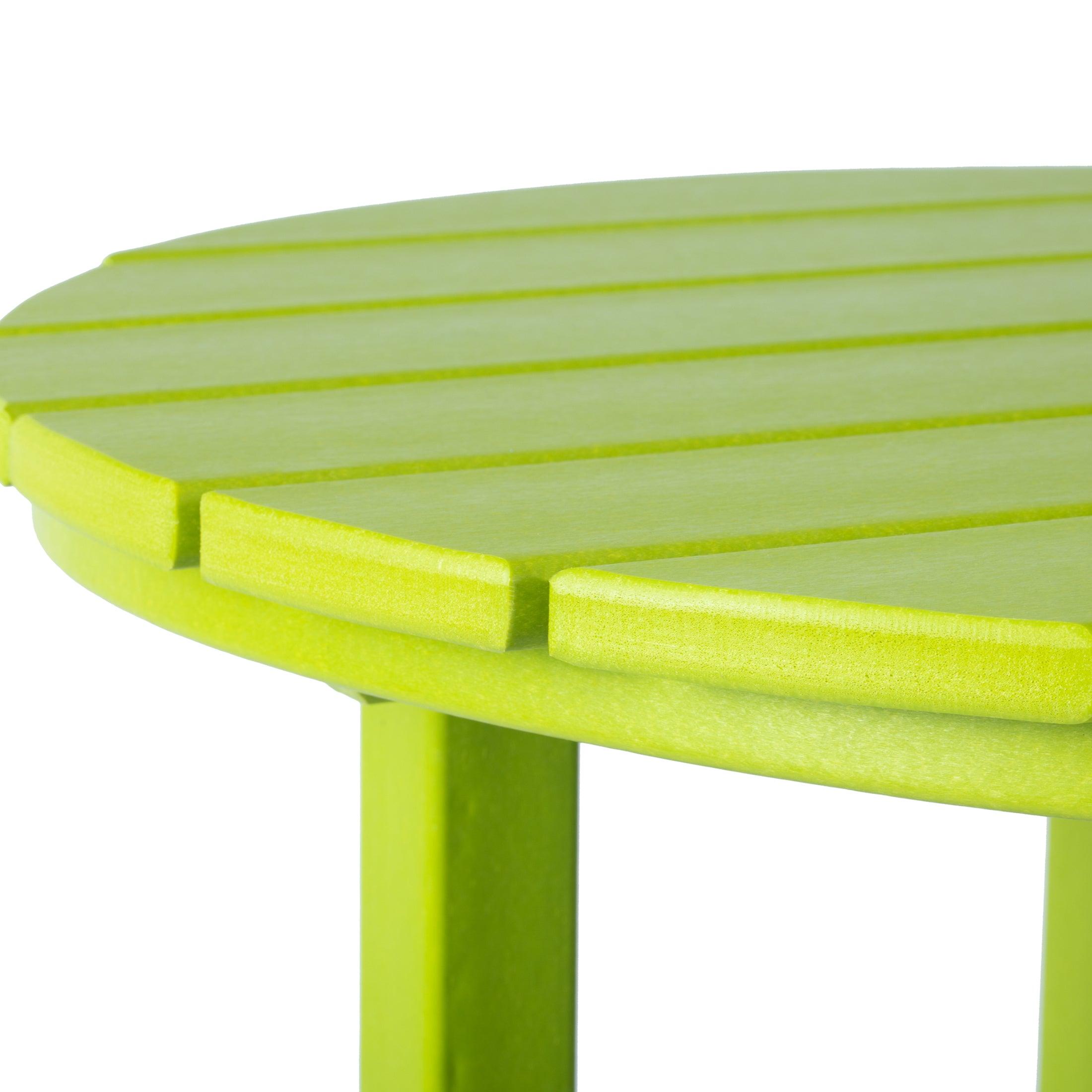 Paradise 37" Counter Height Round Outdoor Patio Cocktail Bar Table - Costaelm