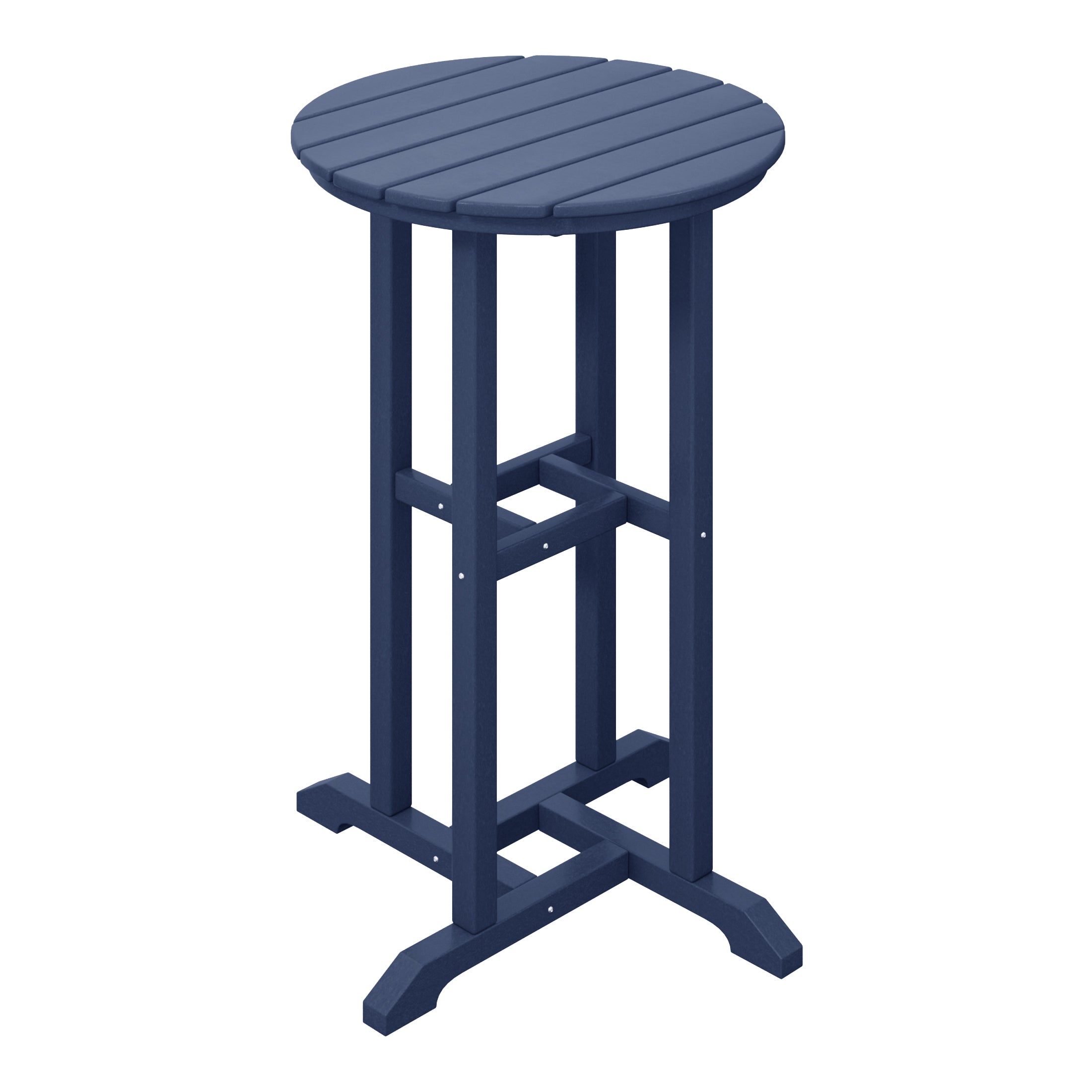 Paradise 37" Counter Height Round Outdoor Patio Cocktail Bar Table