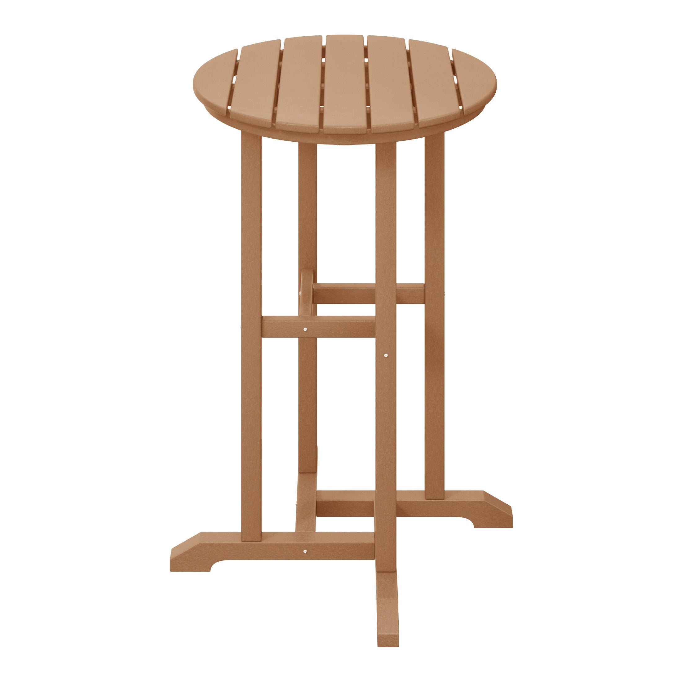 Paradise 37" Counter Height Round Outdoor Patio Cocktail Bar Table