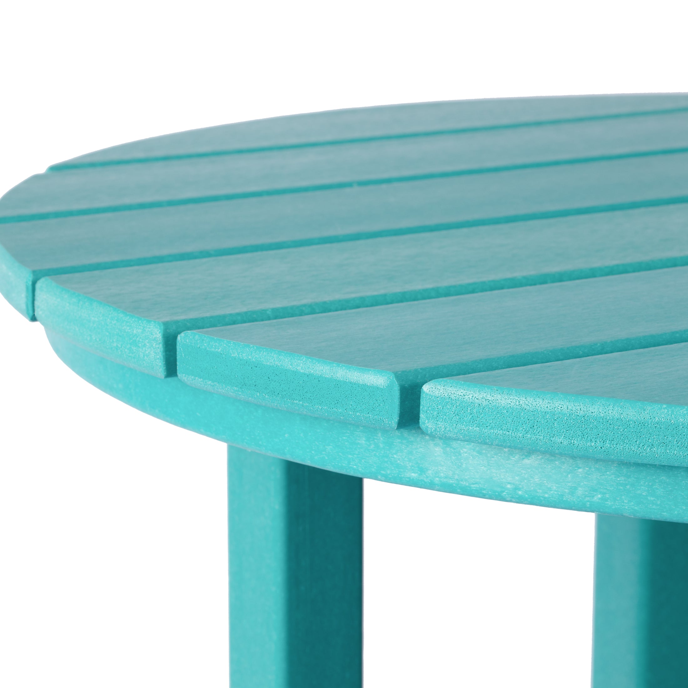 Paradise 37" Counter Height Round Outdoor Patio Cocktail Bar Table