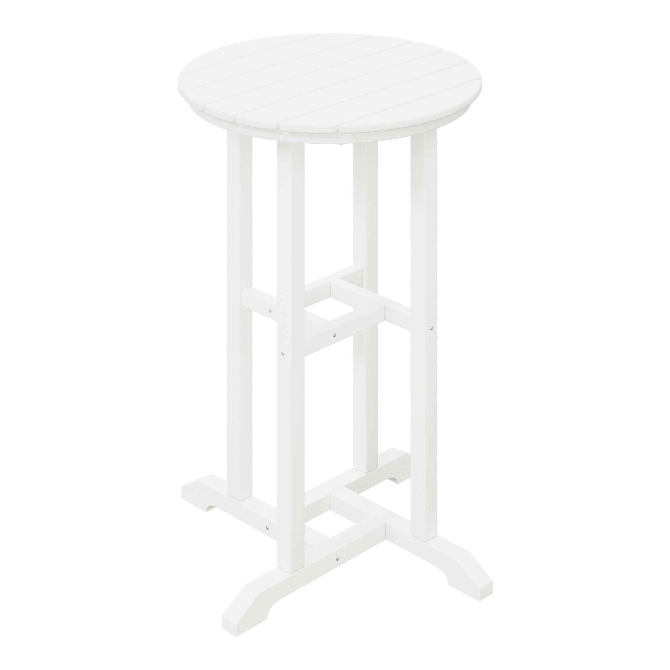 Paradise 37" Counter Height Round Outdoor Patio Cocktail Bar Table