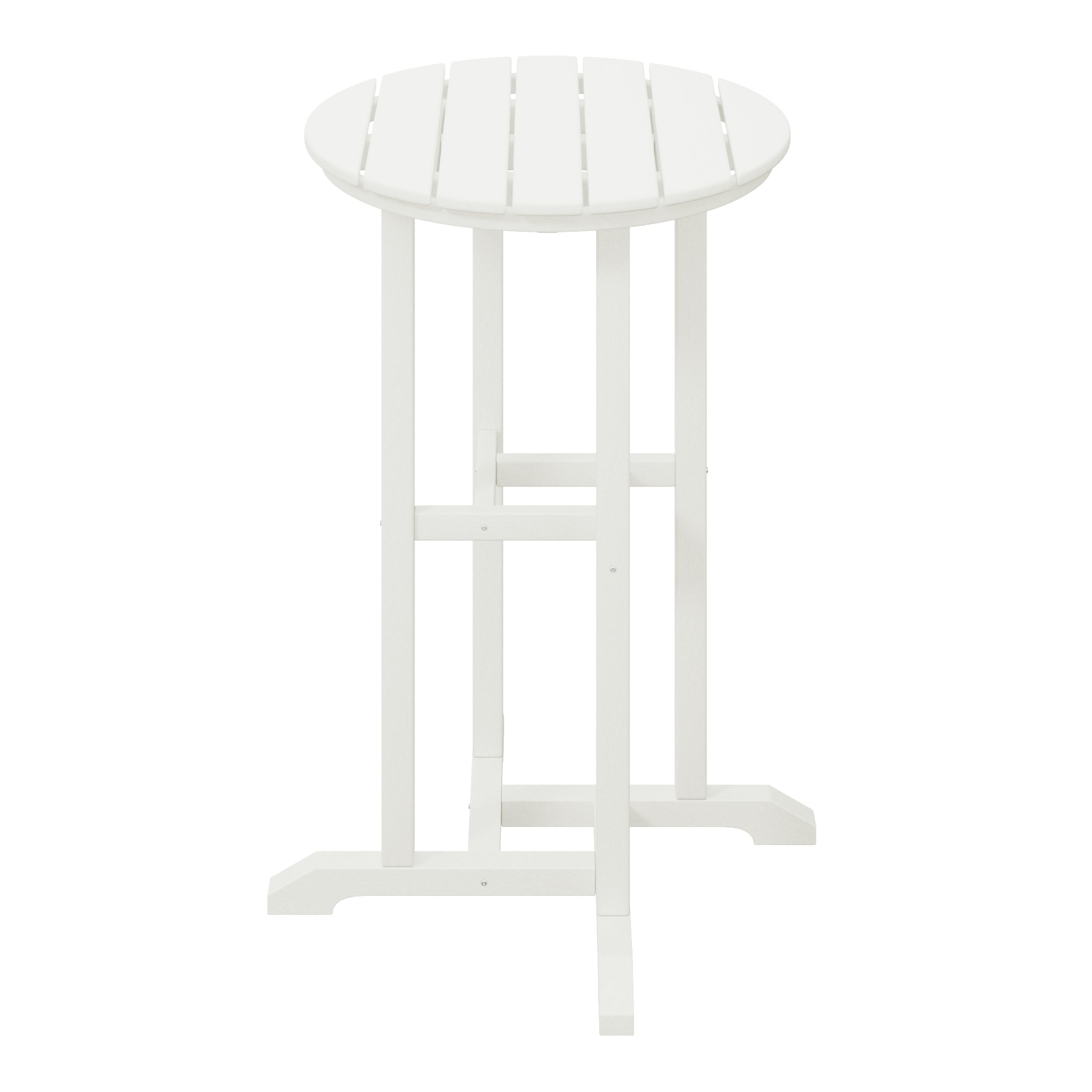 Paradise 37" Counter Height Round Outdoor Patio Cocktail Bar Table
