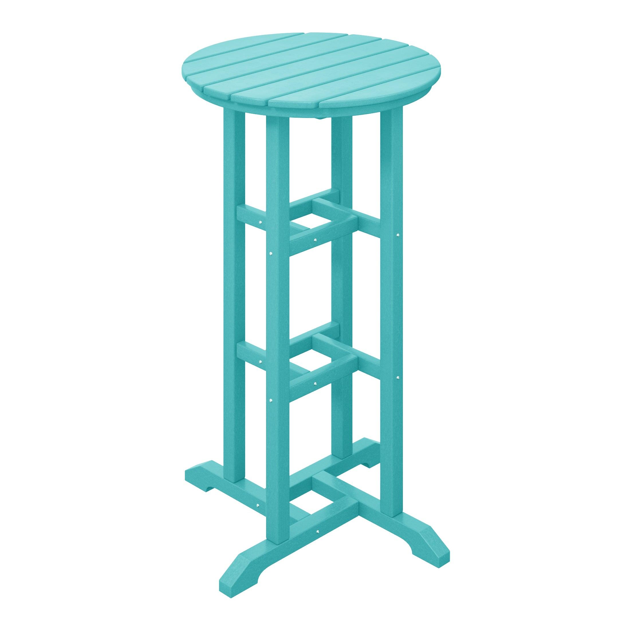 Paradise 42" High Round Outdoor Patio Cocktail Bar Table - Costaelm