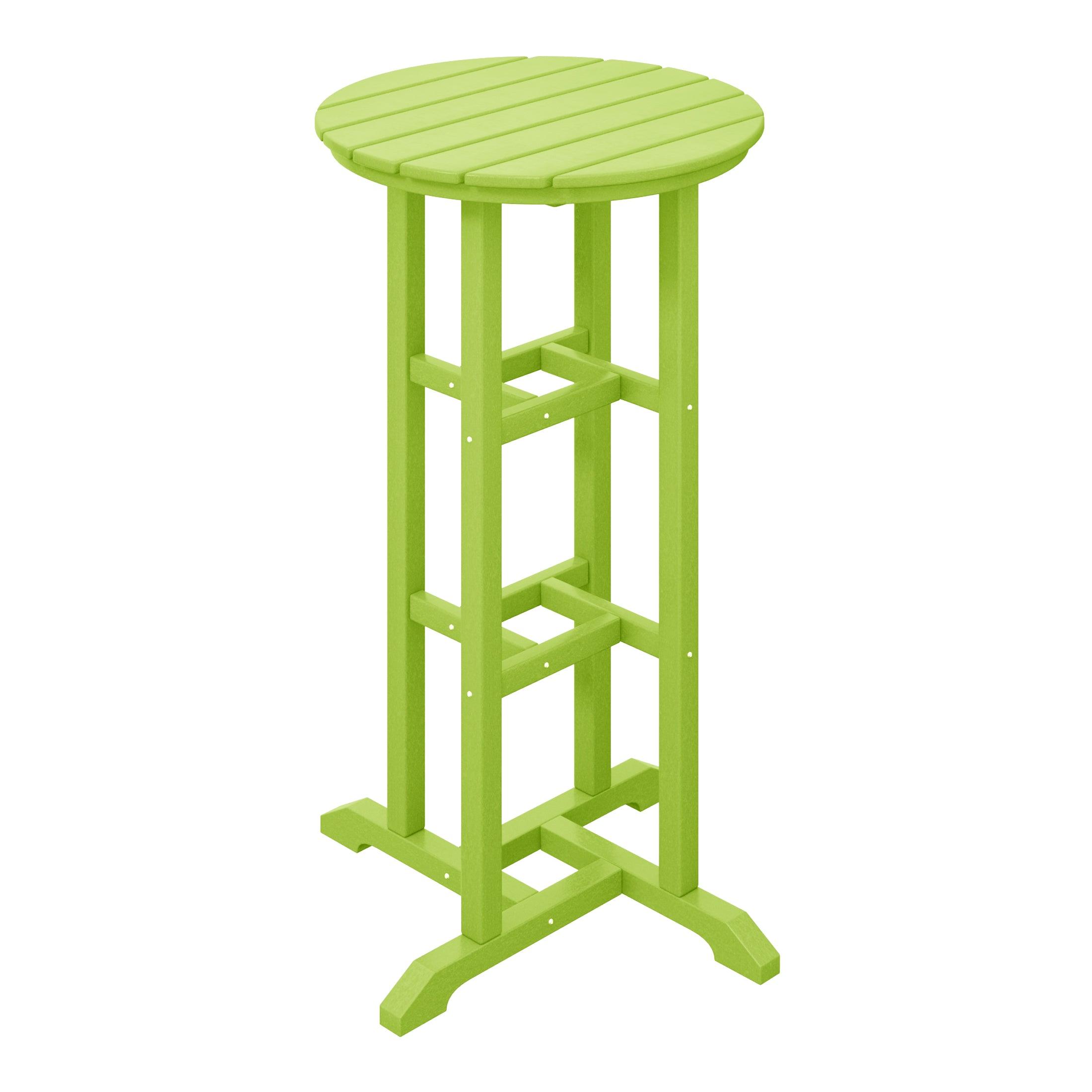 Paradise 42" High Round Outdoor Patio Cocktail Bar Table - Costaelm