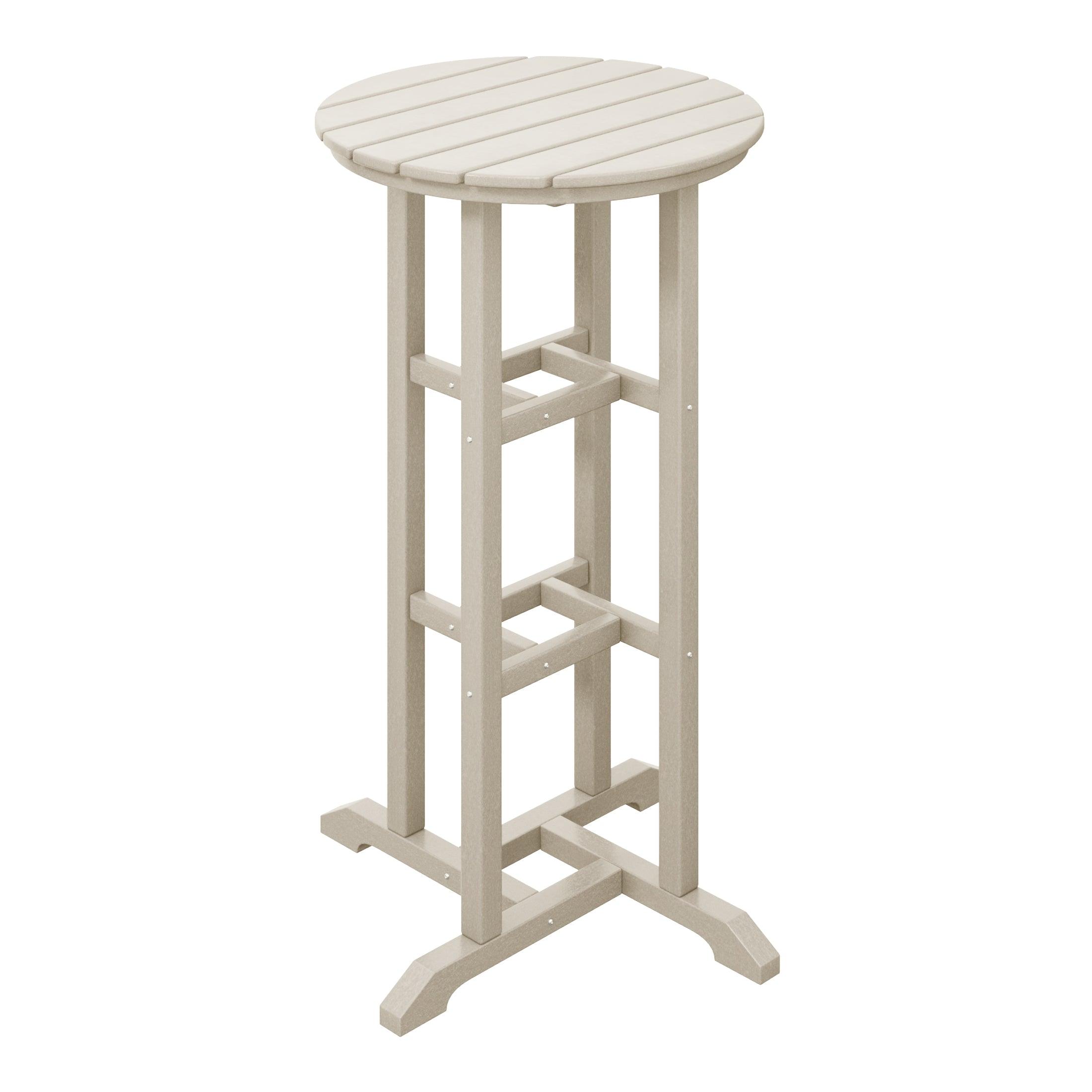 Paradise 42" High Round Outdoor Patio Cocktail Bar Table - Costaelm