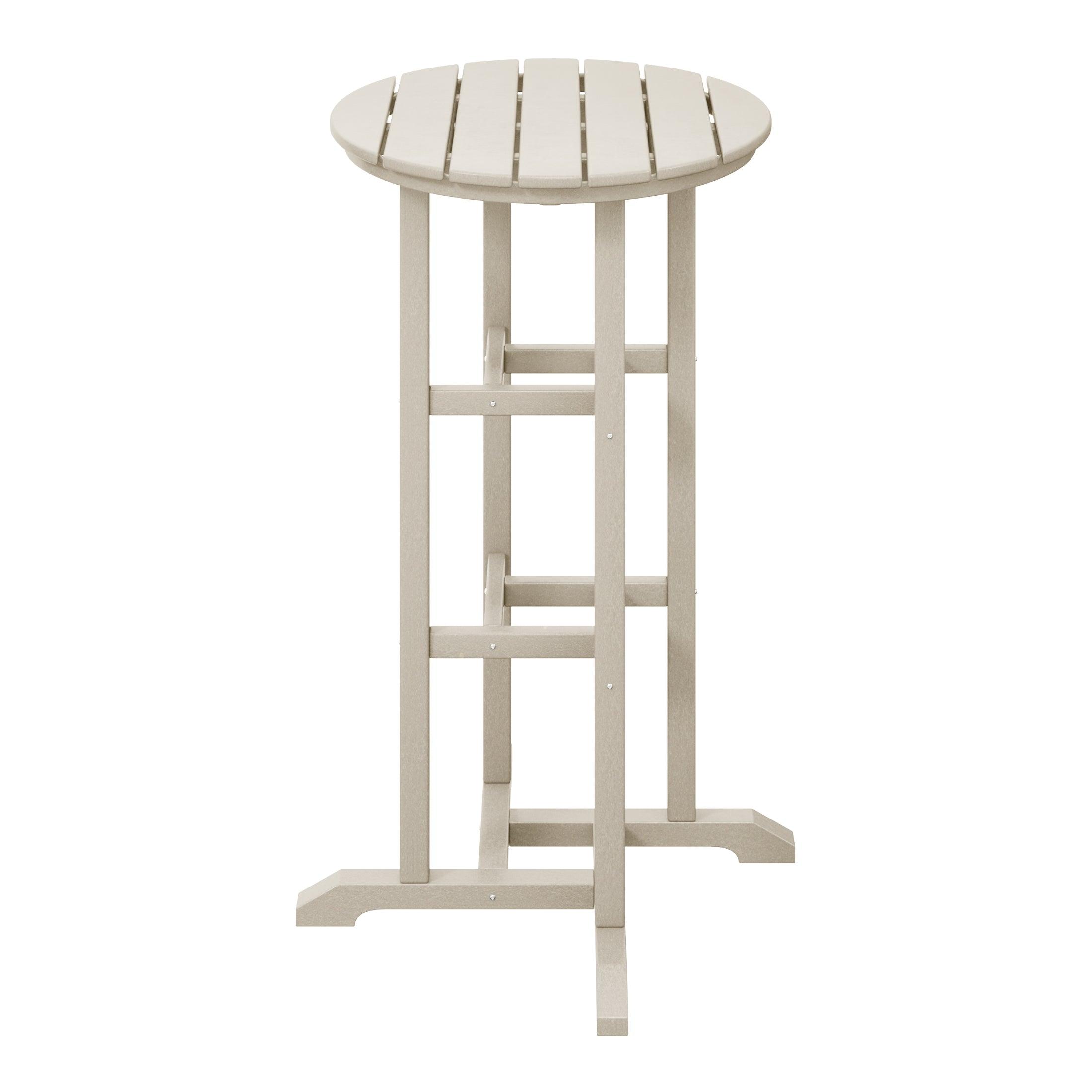 Paradise 42" High Round Outdoor Patio Cocktail Bar Table - Costaelm