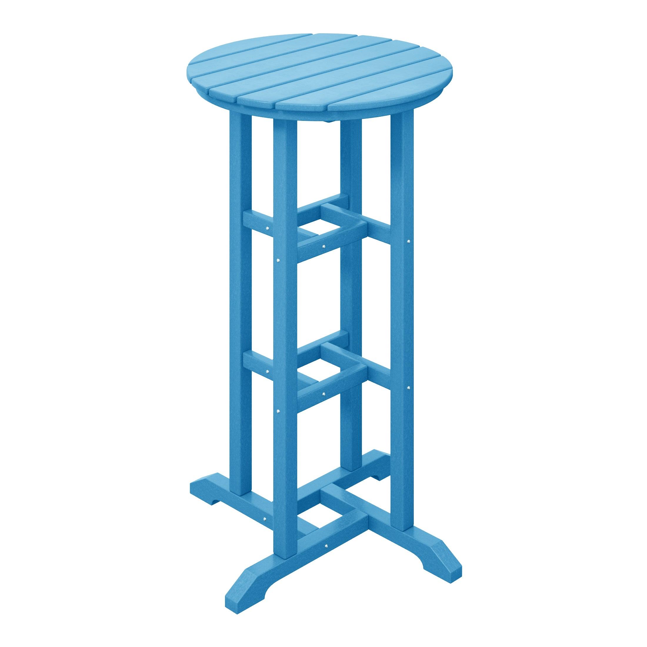Paradise 42" High Round Outdoor Patio Cocktail Bar Table - Costaelm