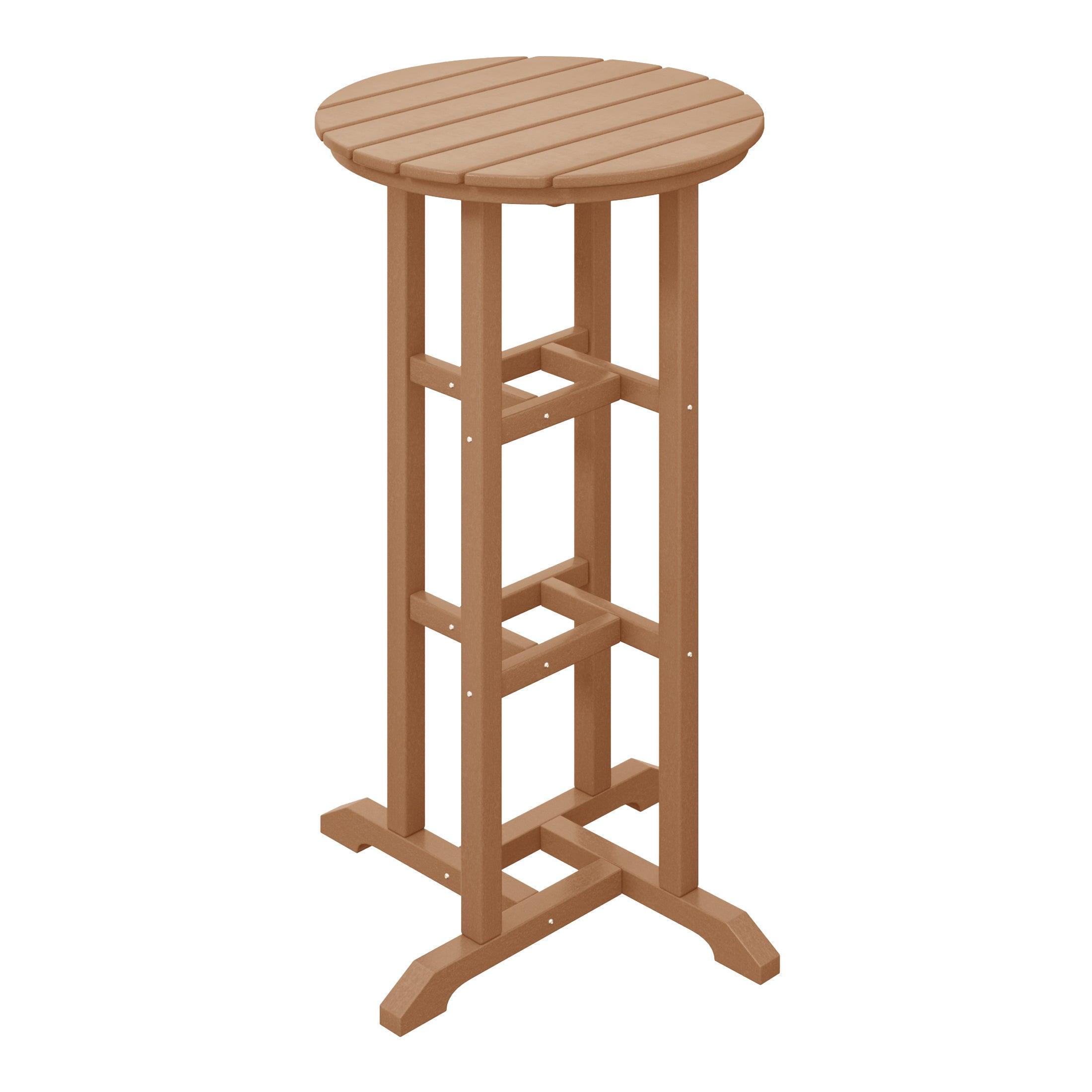 Paradise 42" High Round Outdoor Patio Cocktail Bar Table - Costaelm