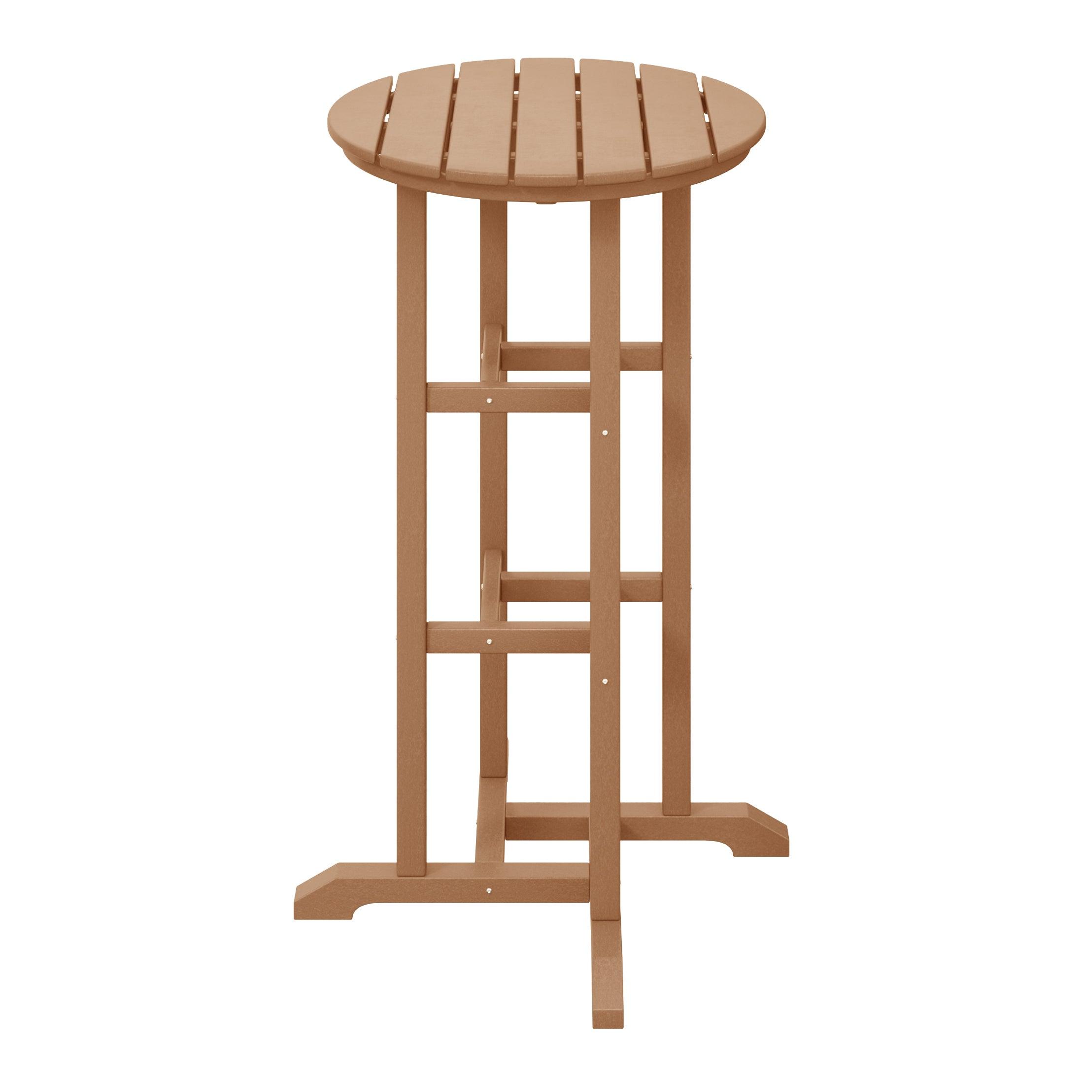 Paradise 42" High Round Outdoor Patio Cocktail Bar Table - Costaelm