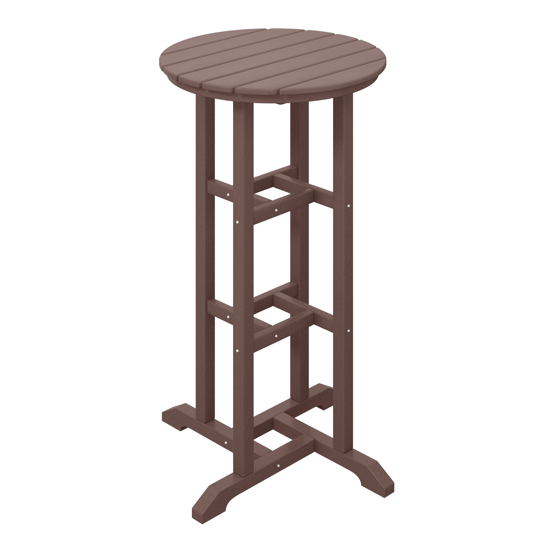 Paradise 42" High Round Outdoor Patio Cocktail Bar Table