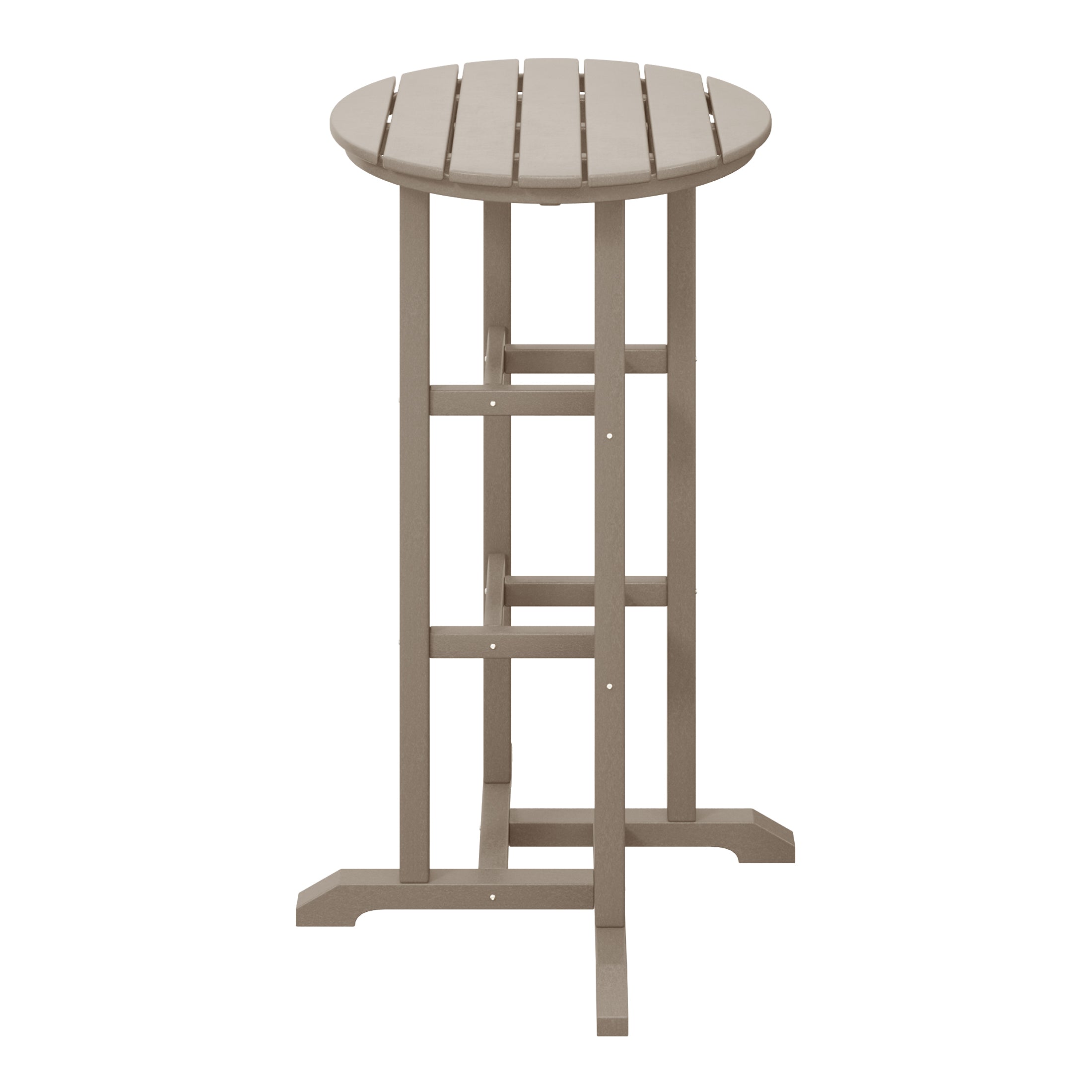 Paradise 42" High Round Outdoor Patio Cocktail Bar Table