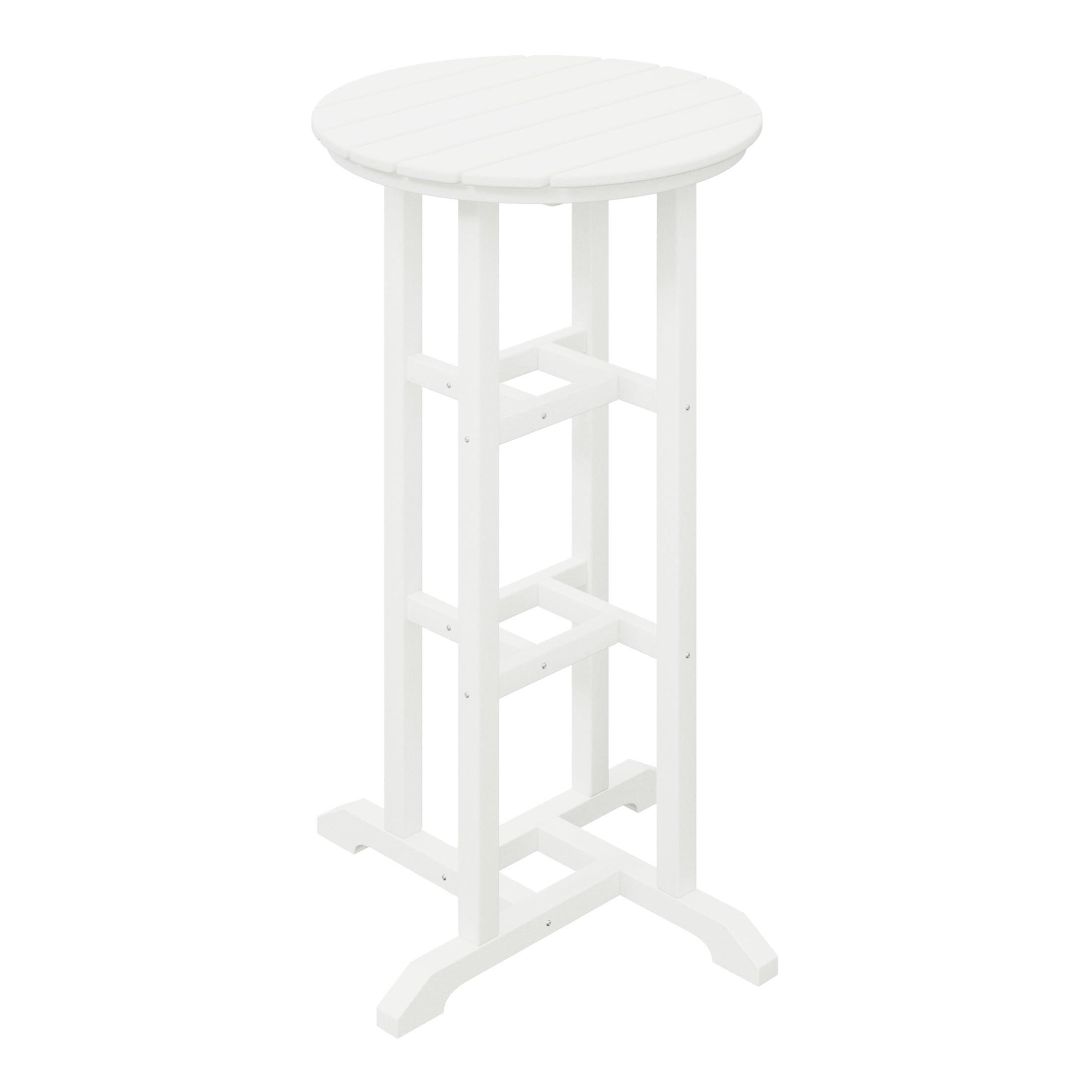 Paradise 42" High Round Outdoor Patio Cocktail Bar Table - Costaelm