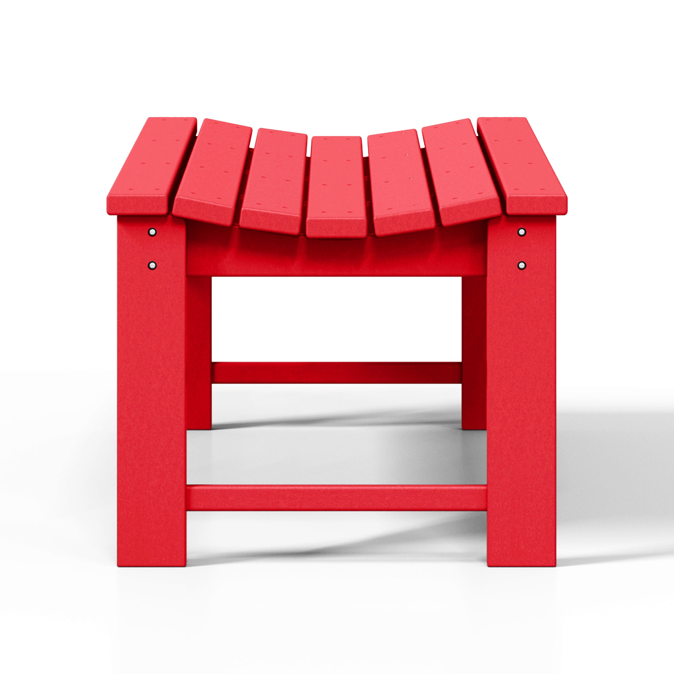 Paradise Westintrends 48" length backless Poly Westin Trendsod Outdoor / Garden bench
