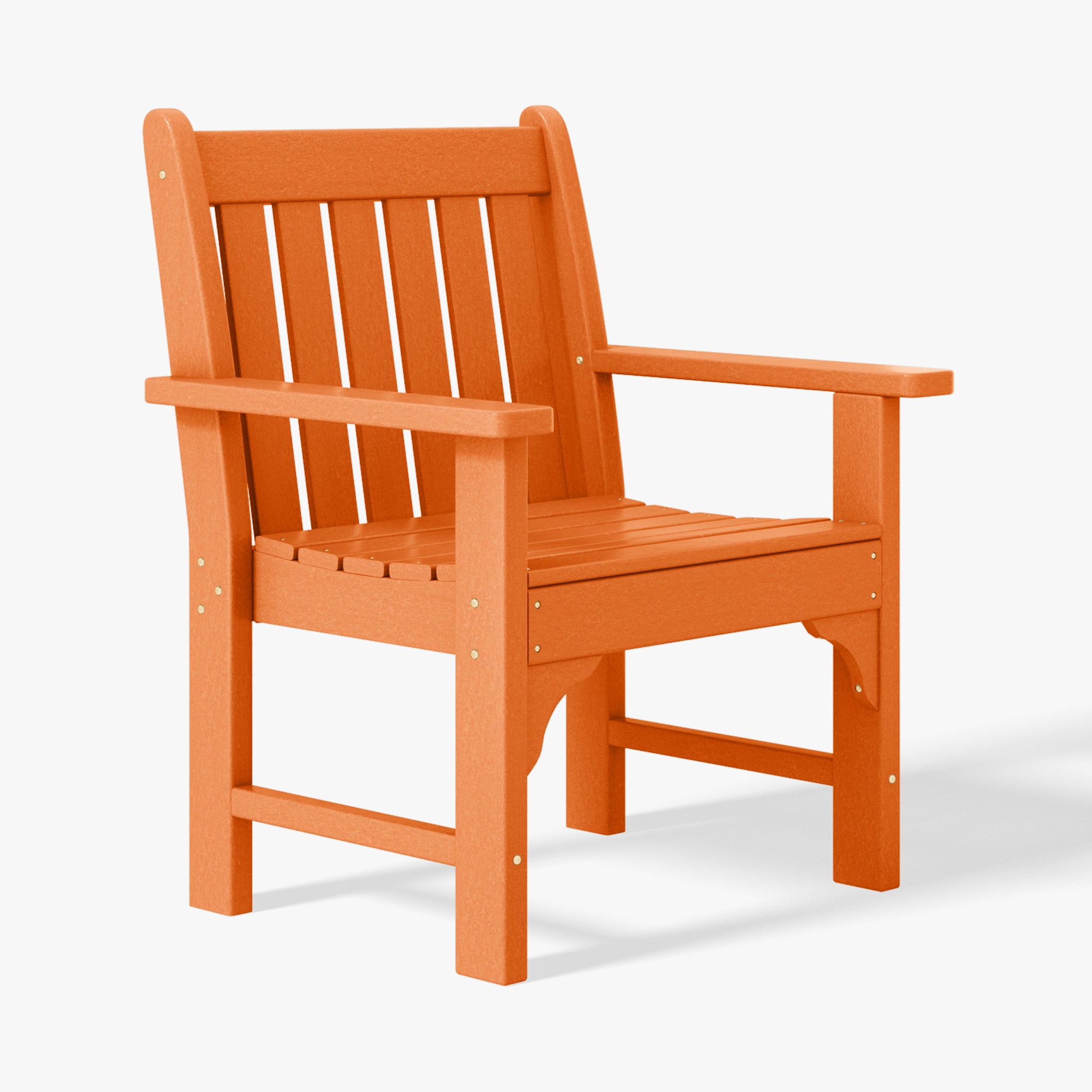 Paradise Outdoor Patio 3-Piece HDPE Adirondack Garden Chairs with Square Adirondack Side Table Set